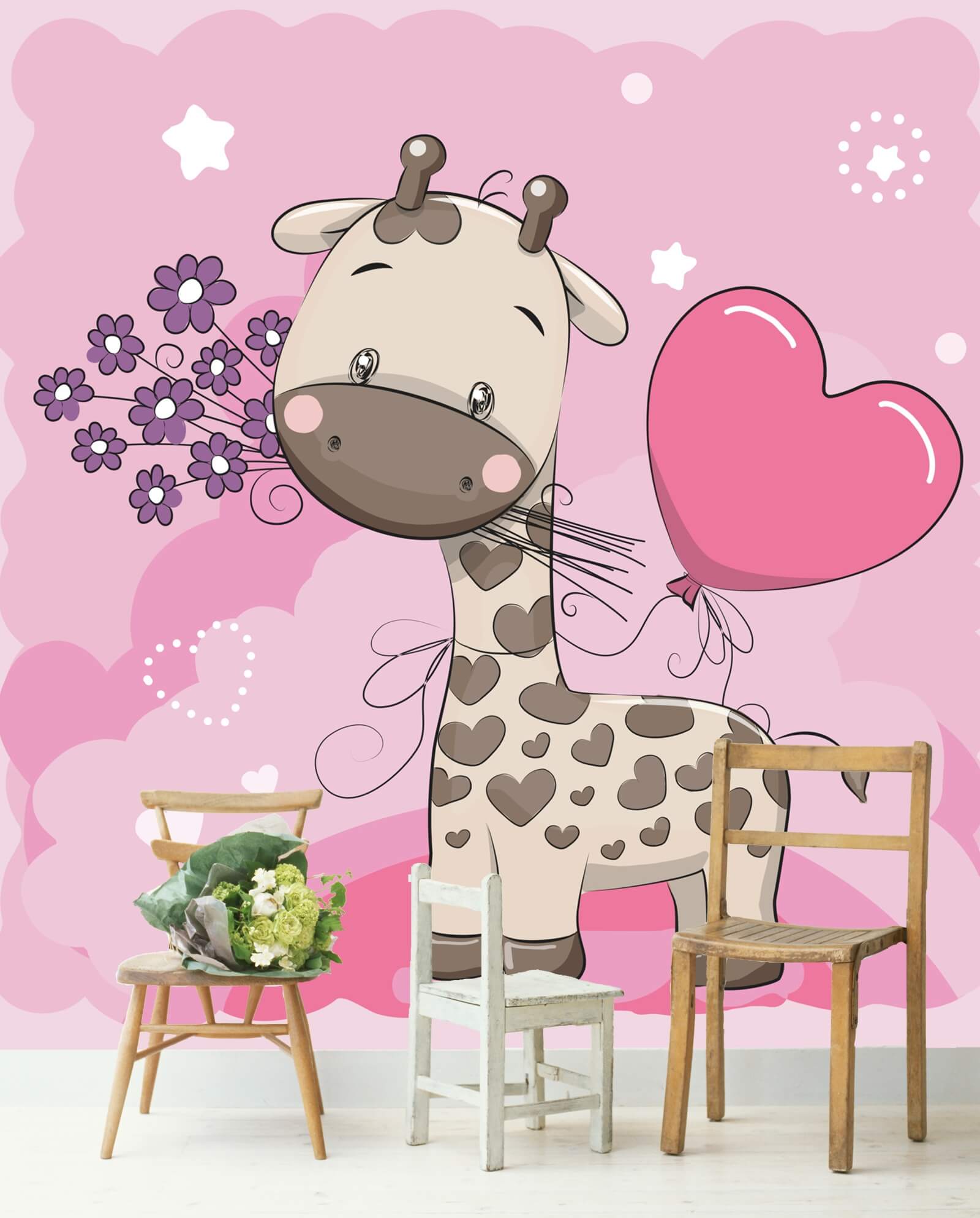 0075-1000-x-1000-tapete-vlies-kinder-giraffe-ir1