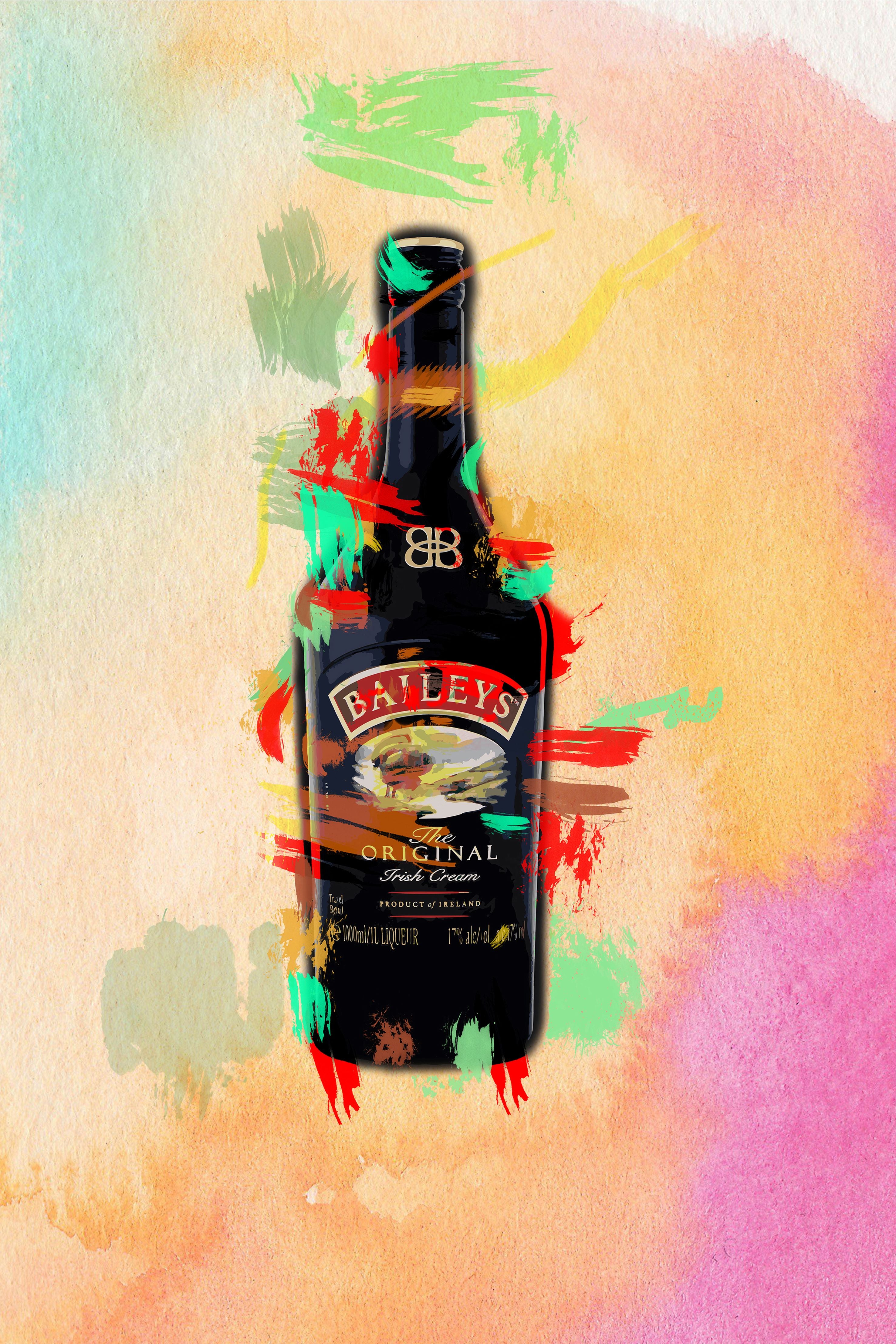Fototapete BAILEYS BOTTLE