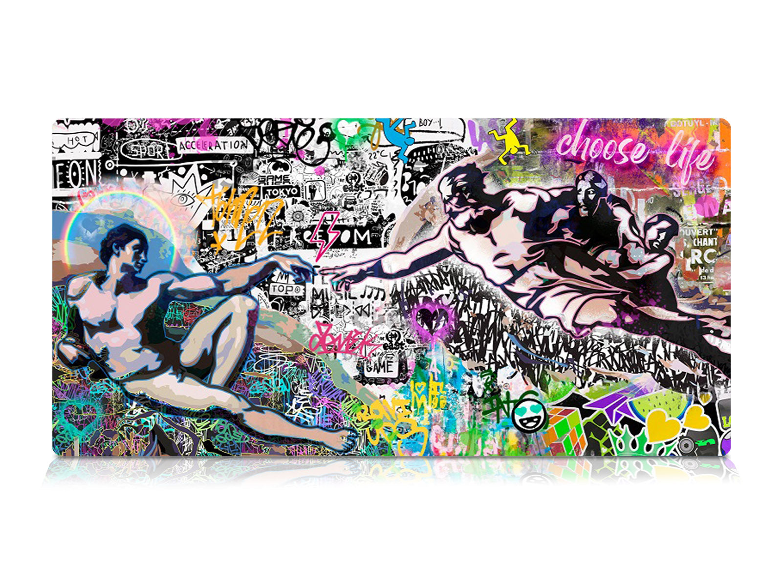 Magnettafel Pinnwand Adam Graffiti