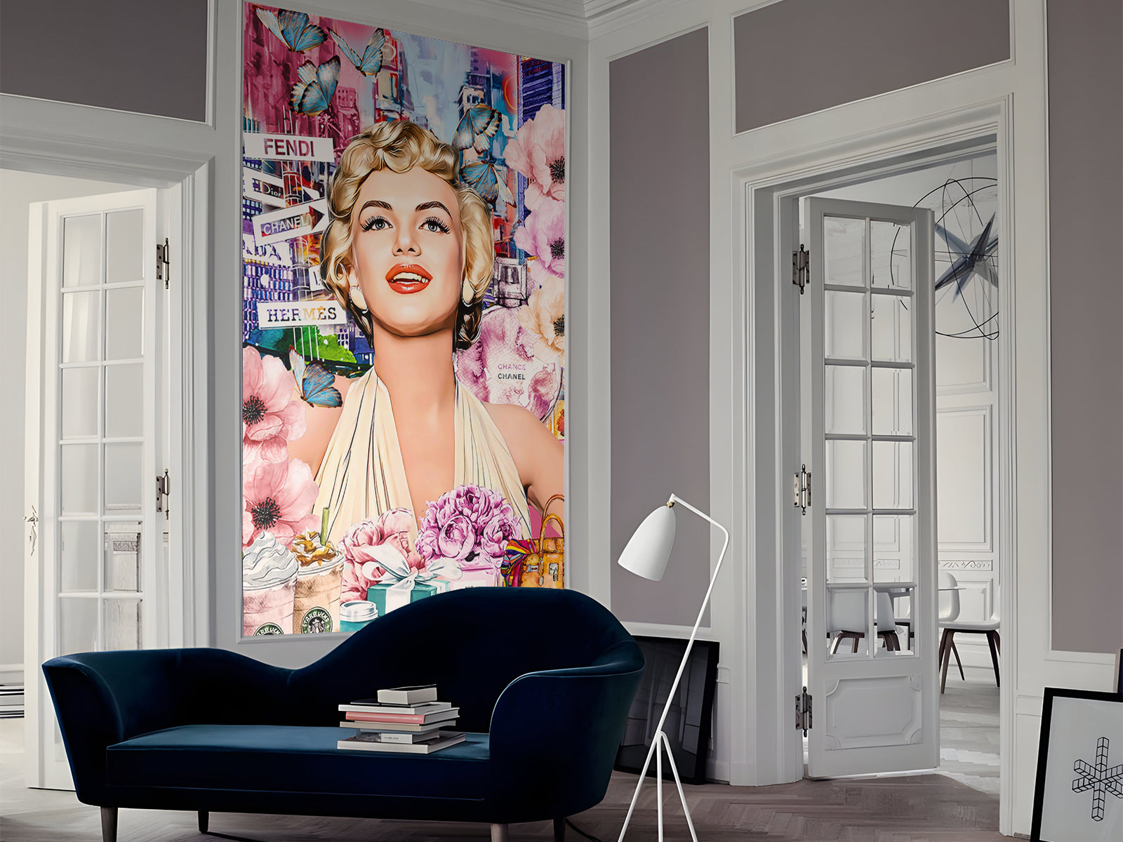 Vlies Tapete XXL Poster Fototapete MARYLIN MONROE FASHION