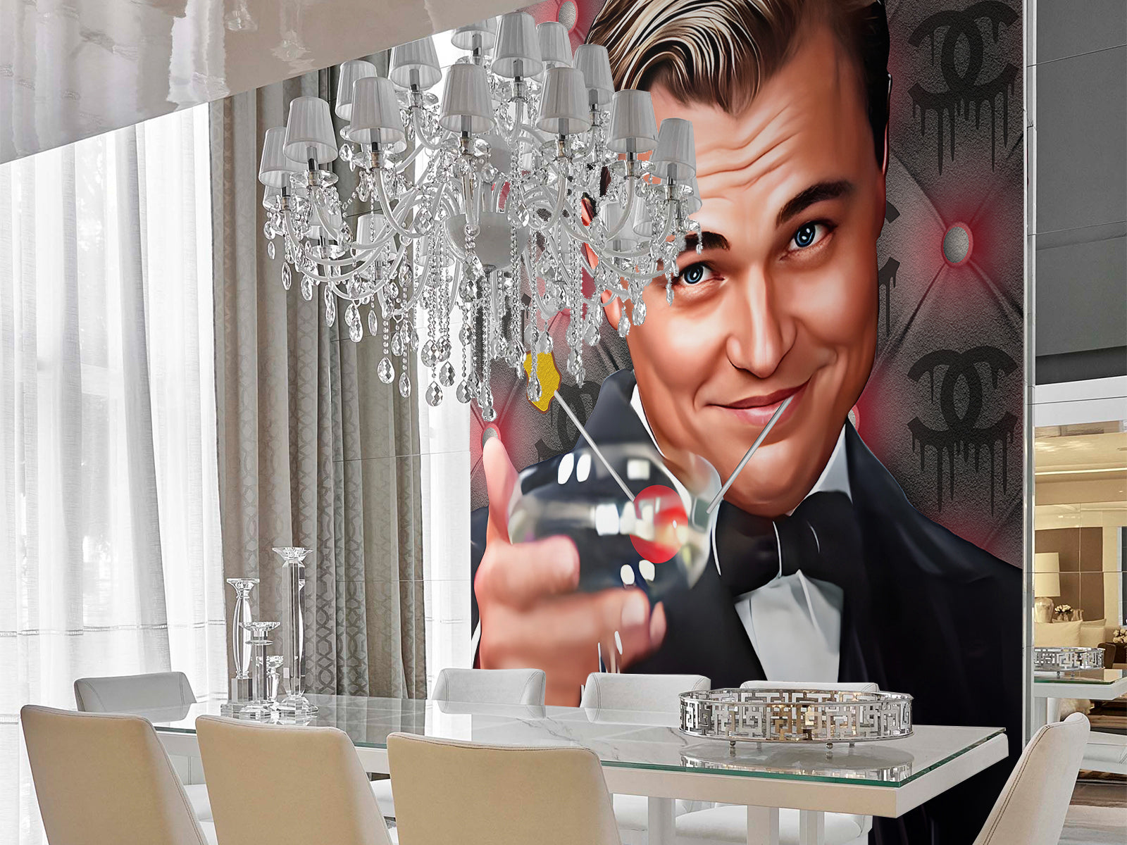 Vlies Tapete XXL Poster Fototapete LEONARDO GATSBY