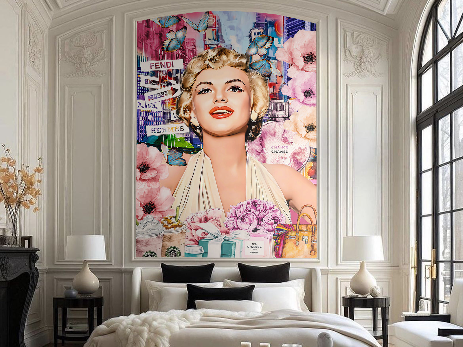 Vlies Tapete XXL Poster Fototapete MARYLIN MONROE FASHION