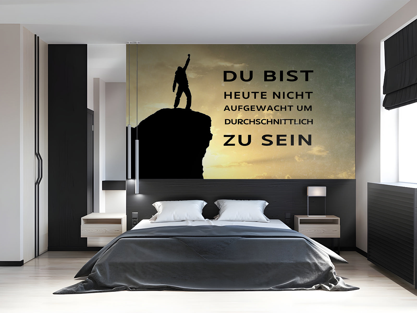 Vlies Tapete XXL Poster Fototapete MOTIVATIONAL ART