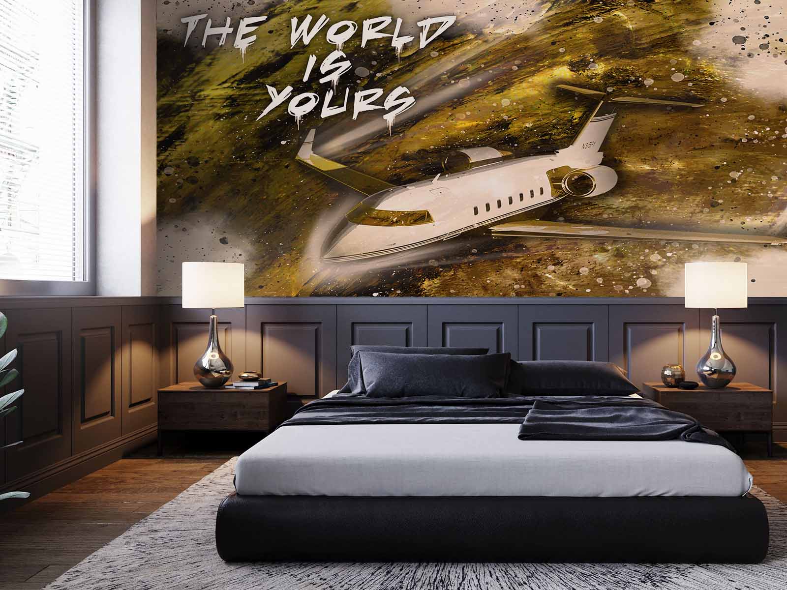 Fototapete WORLD IS YOURS JET