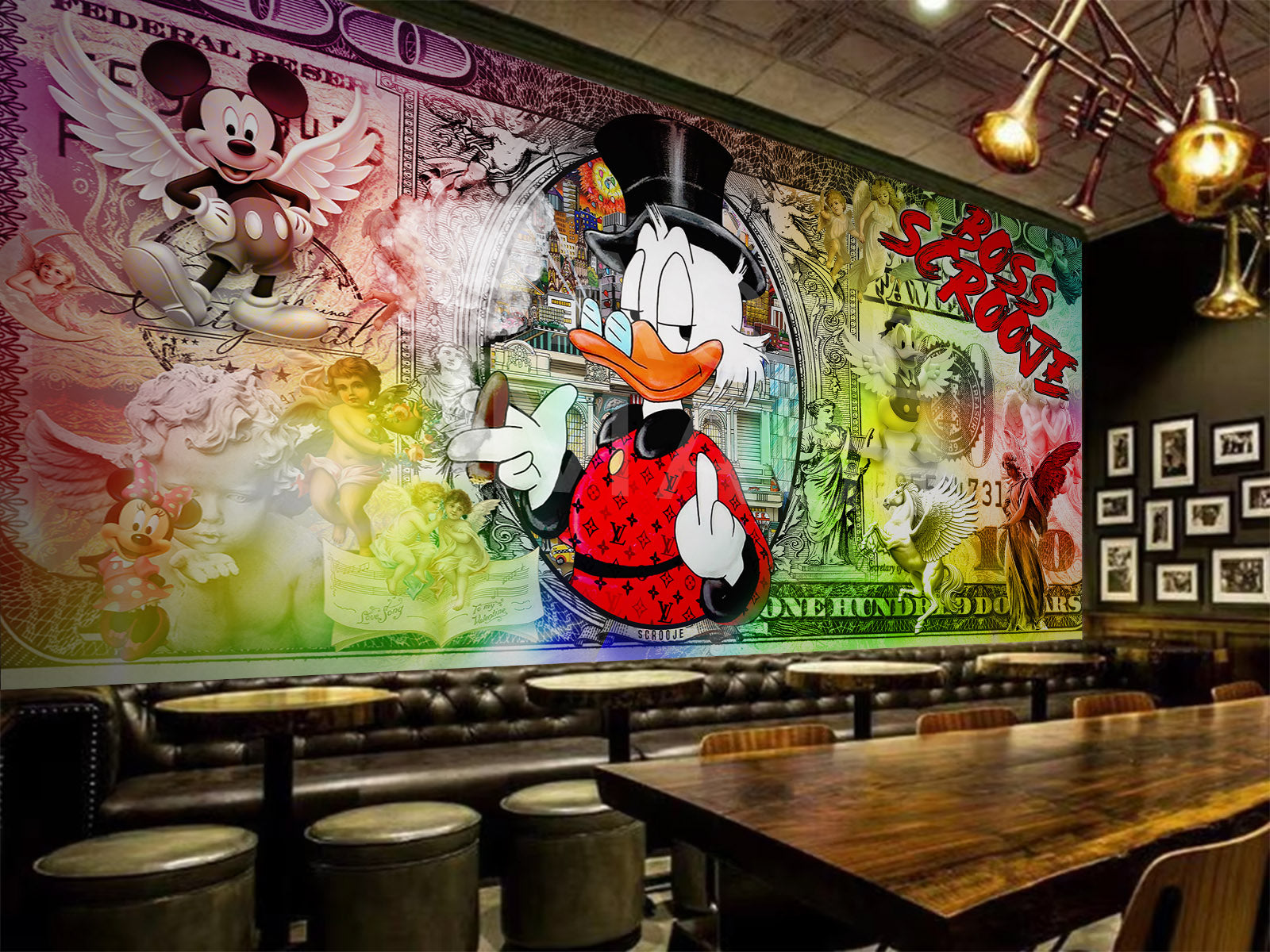 Fototapete BOSS DONALD DOLLAR
