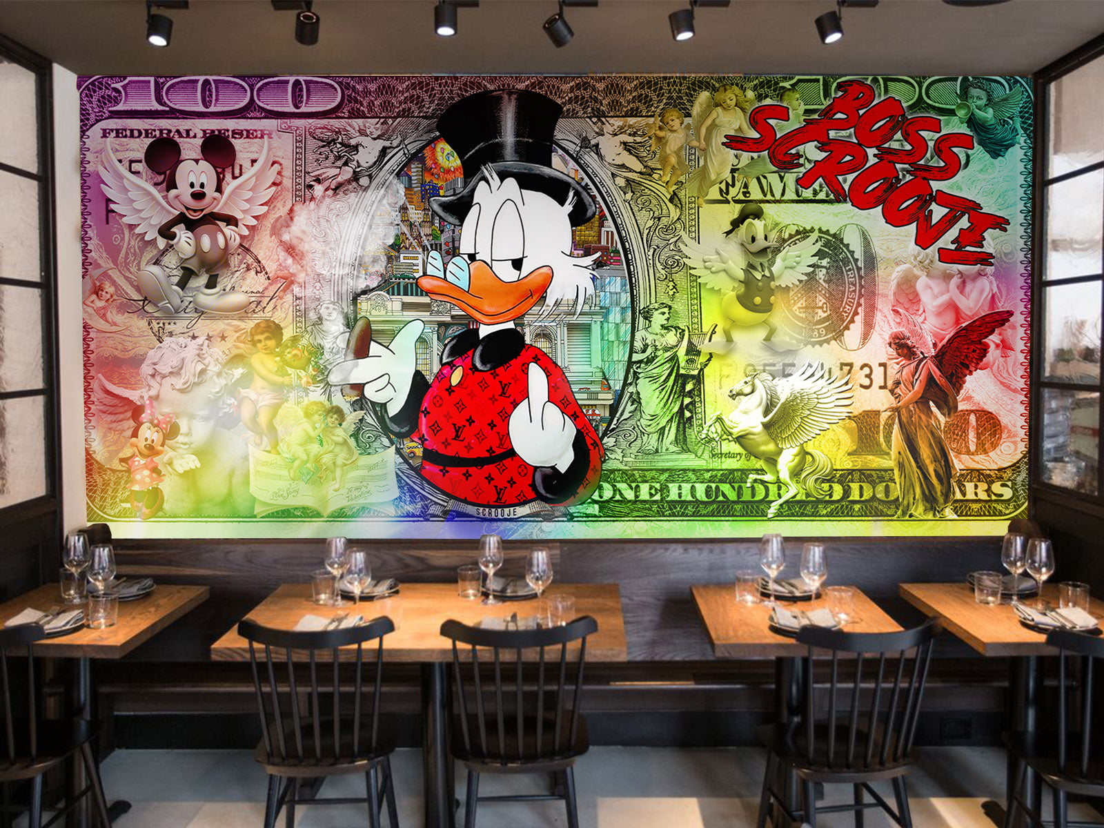 Fototapete BOSS DONALD DOLLAR