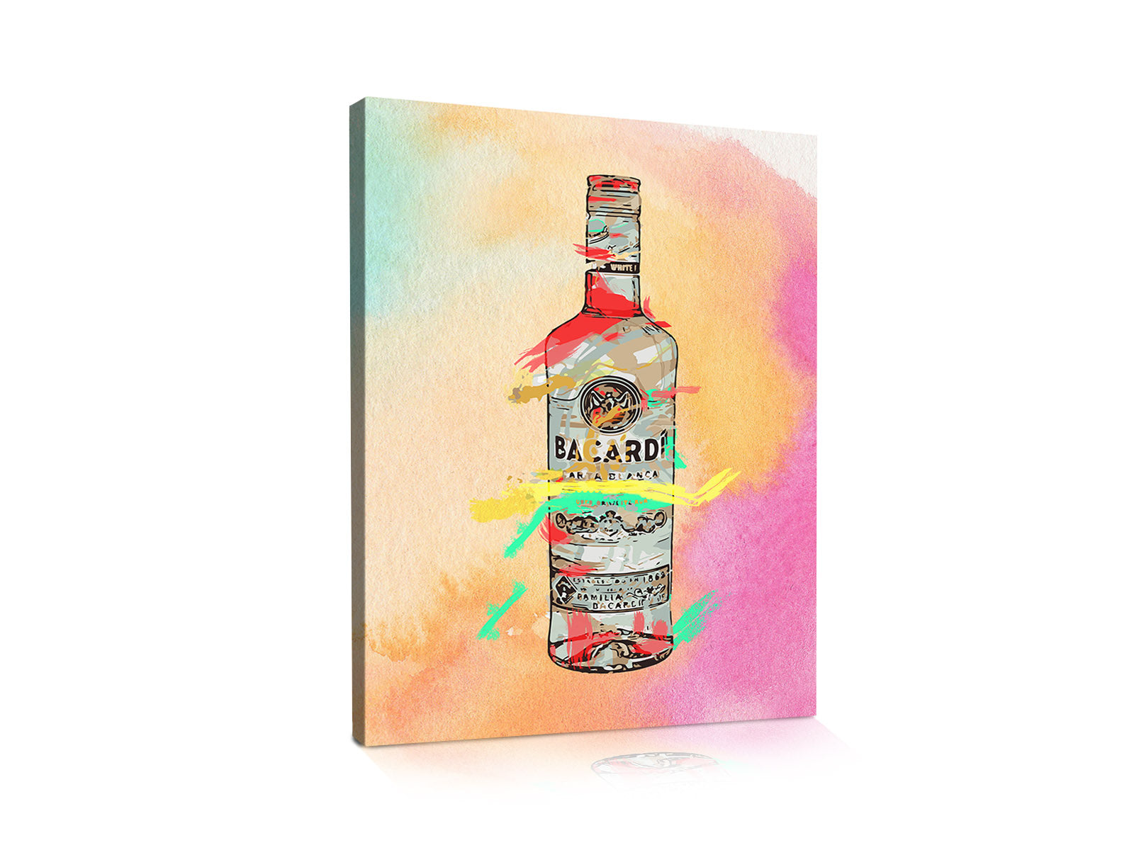 Magnettafel Pinnwand BICARDI BOTEL