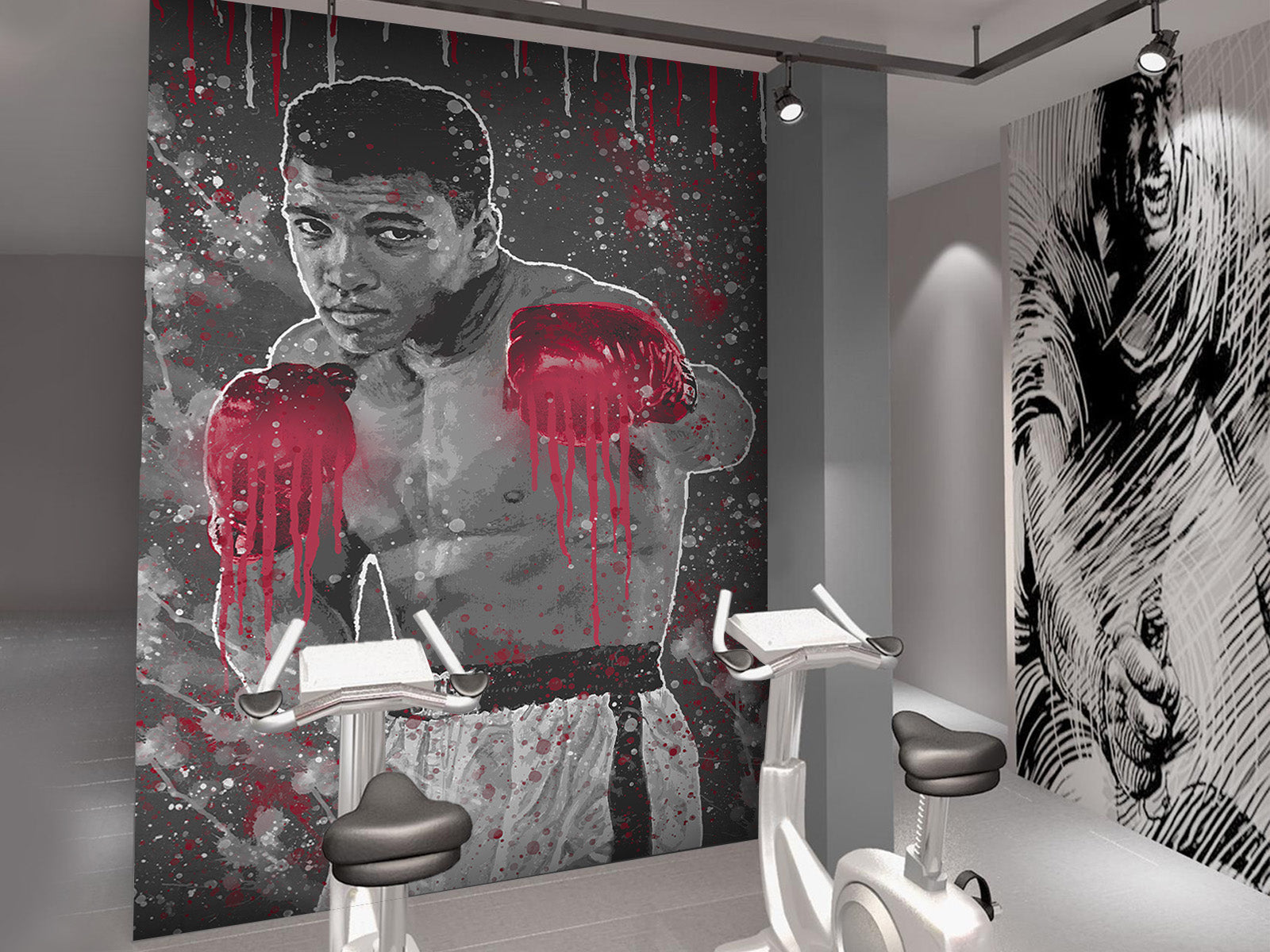 Vlies Tapete XXL Poster Fototapete Muhammad Ali