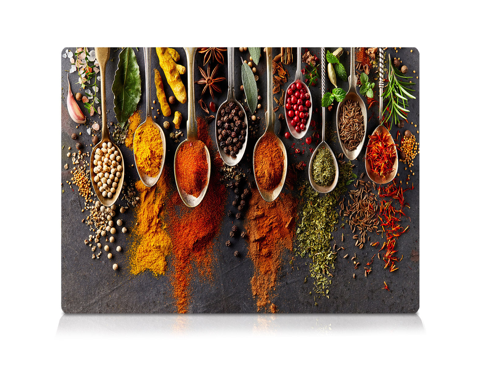 Magnettafel Pinnwand XXL Gewürze orientalisch Kräuter Küche