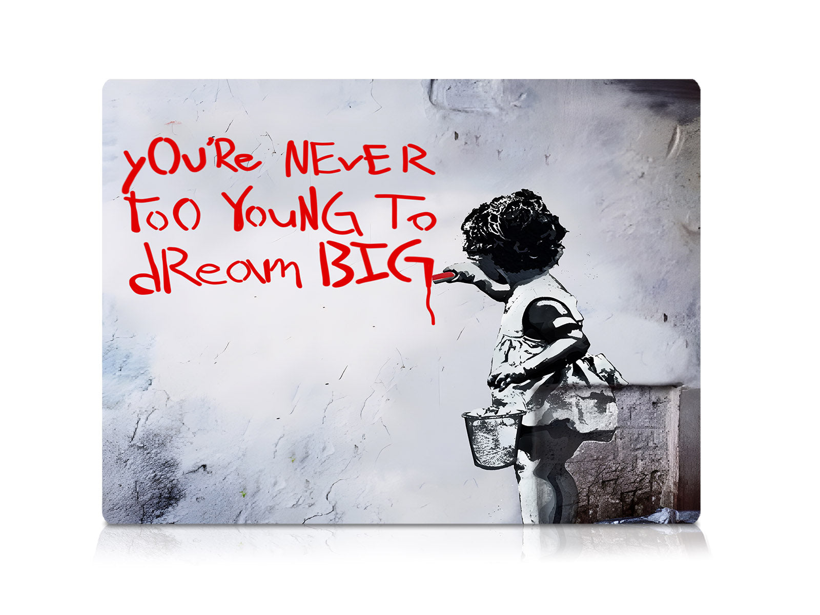Magnettafel Pinnwand BANKSI KID DREAM