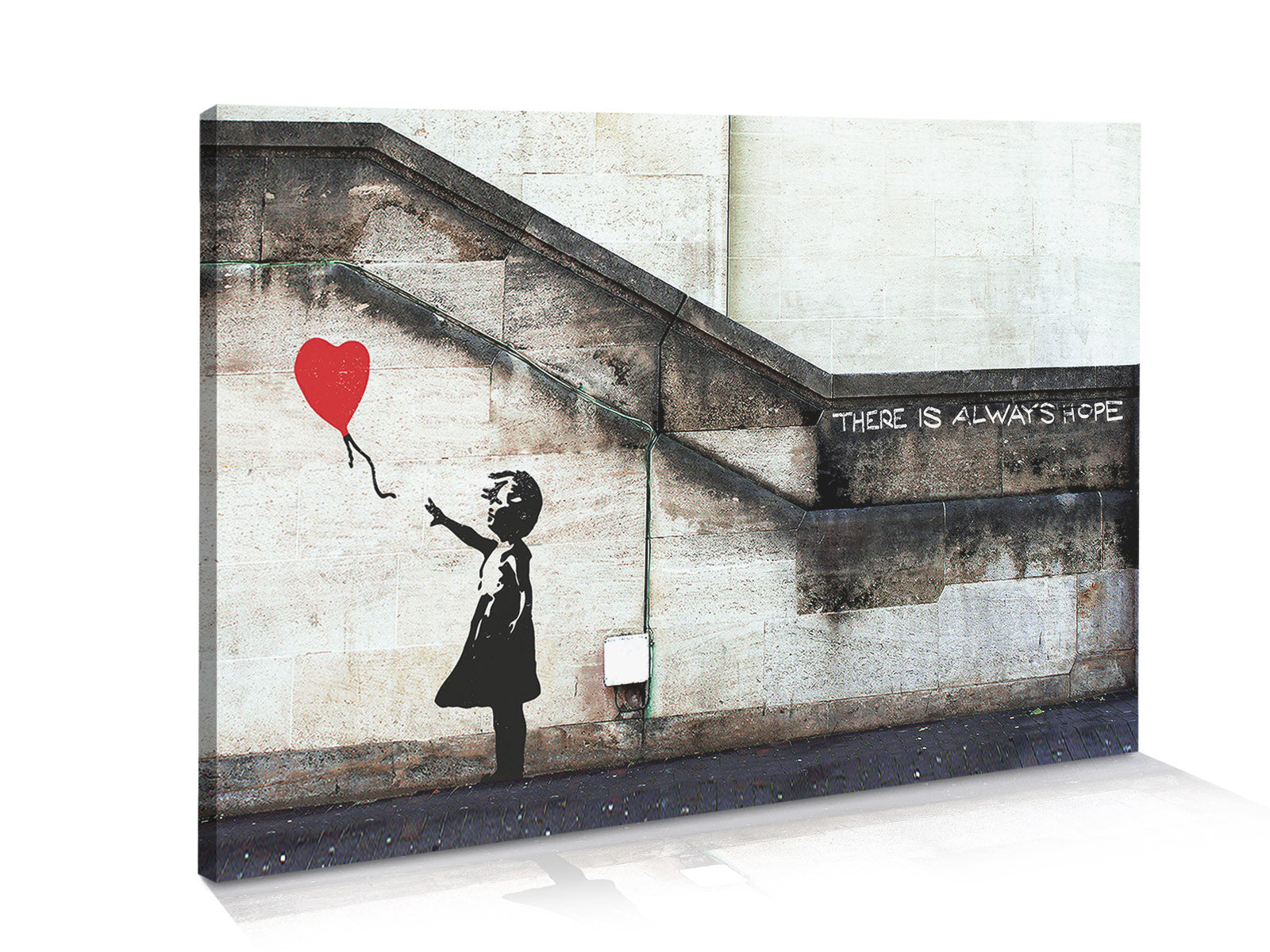Magnettafel Pinnwand BANKSY KID BALLON