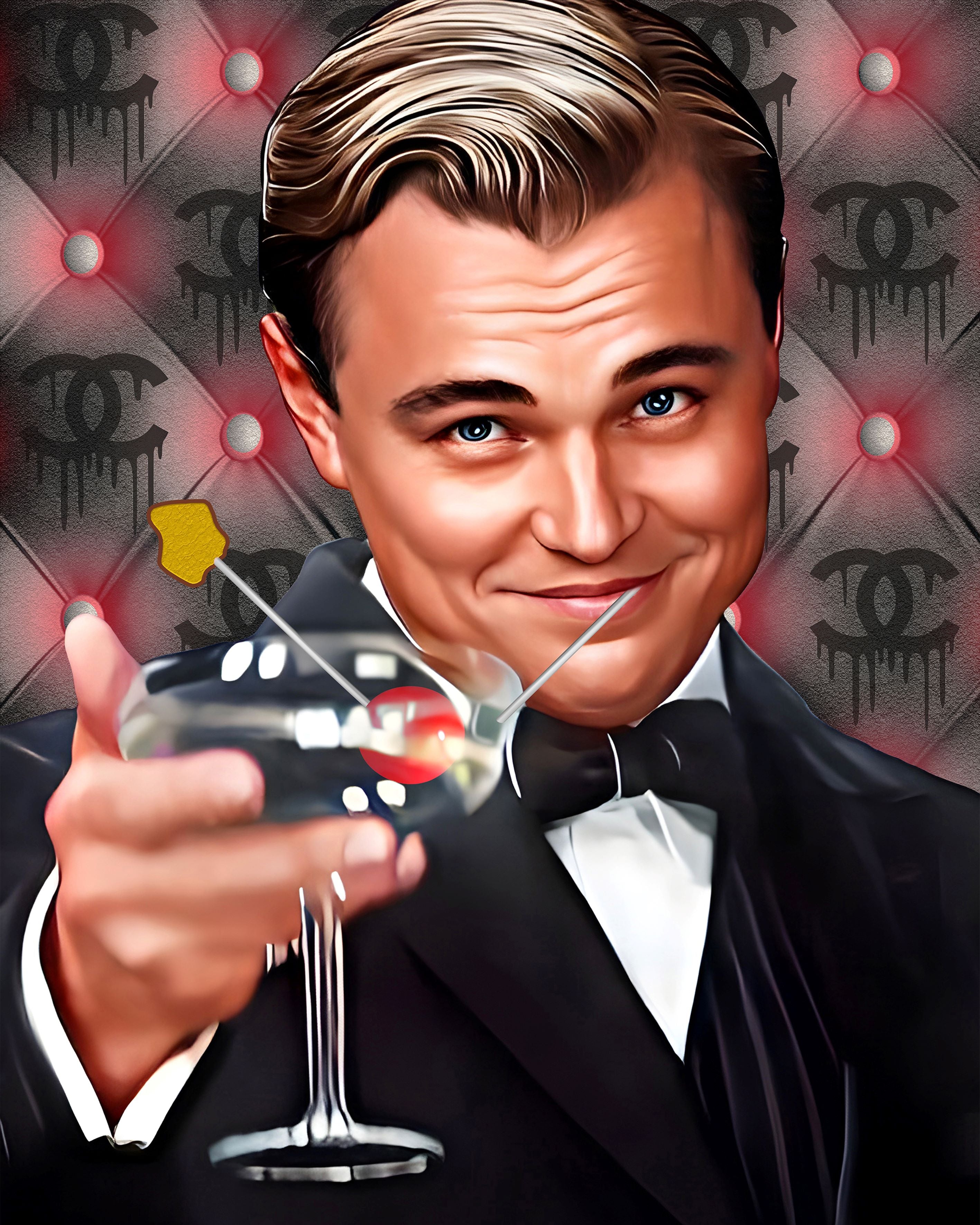 Vlies Tapete XXL Poster Fototapete LEONARDO GATSBY