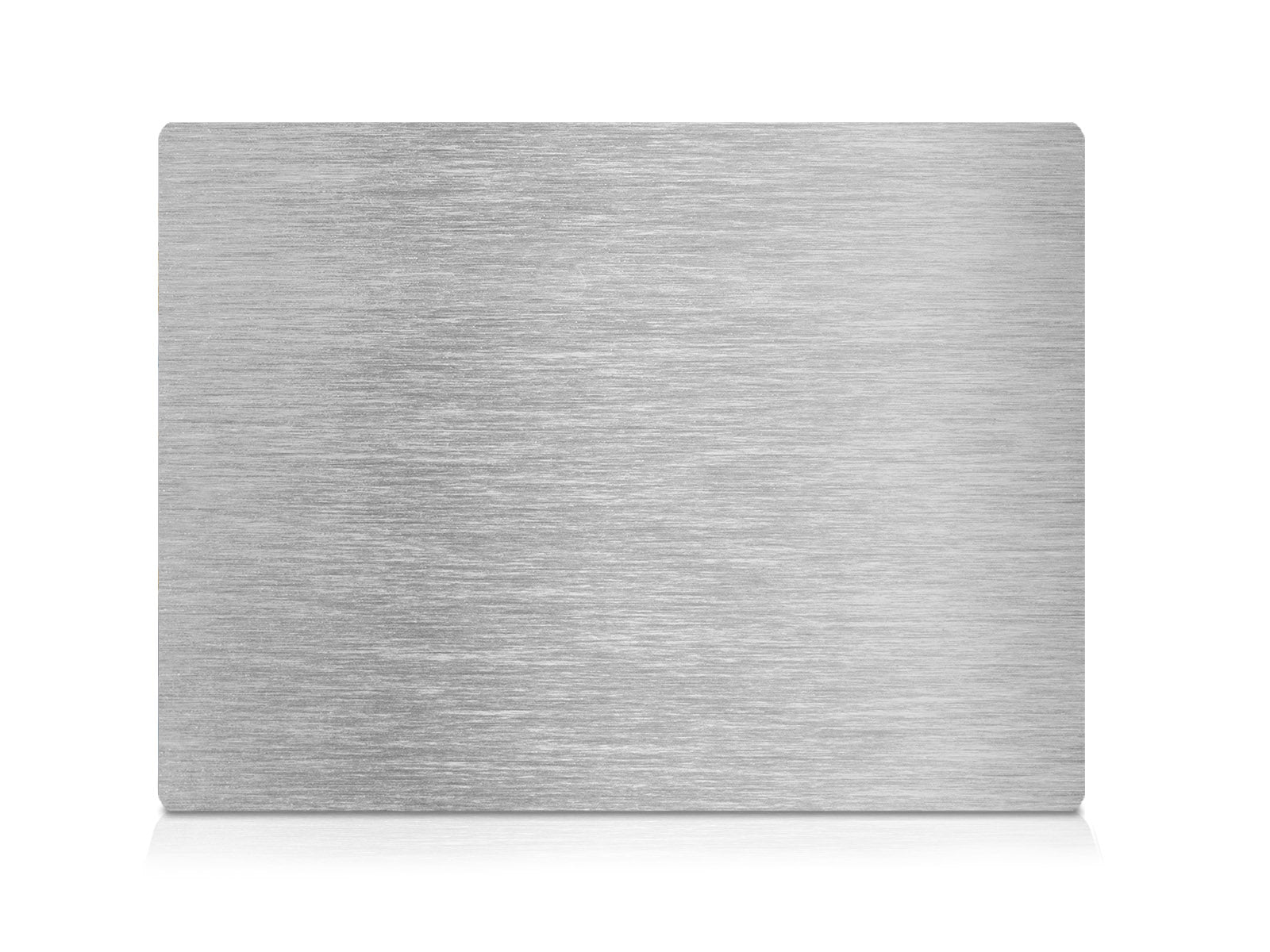 Magnettafel Pinnwand XXL Edelstahl Metalloptik gebürstet