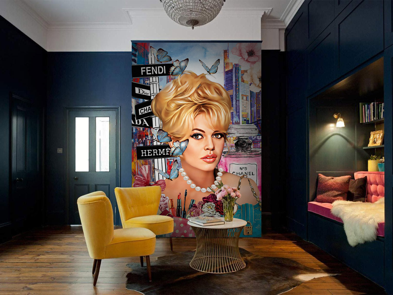 Fototapete BRIGITTE BARDOT LUXUS MARKEN