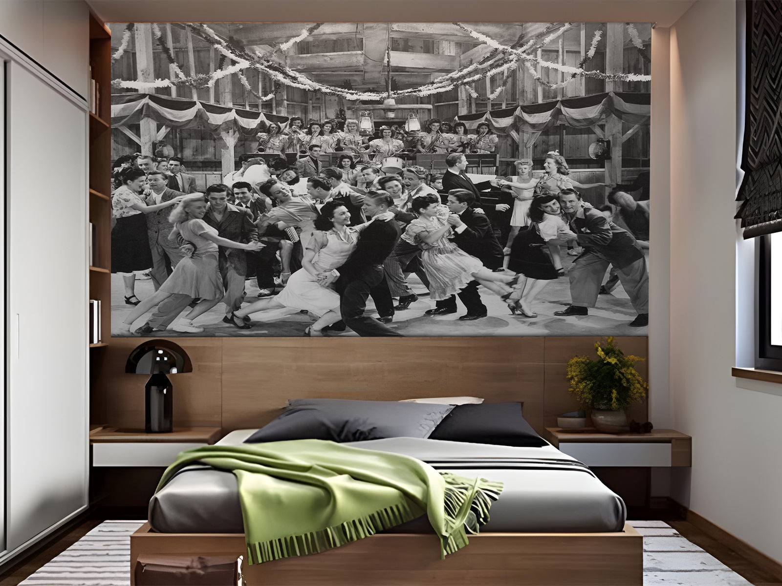 Vlies Tapete XXL Poster Fototapete Rock_n Roll Tanzen