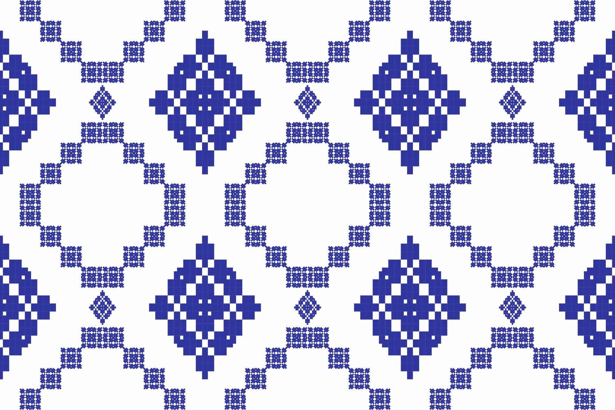 Fototapete Formen blau
