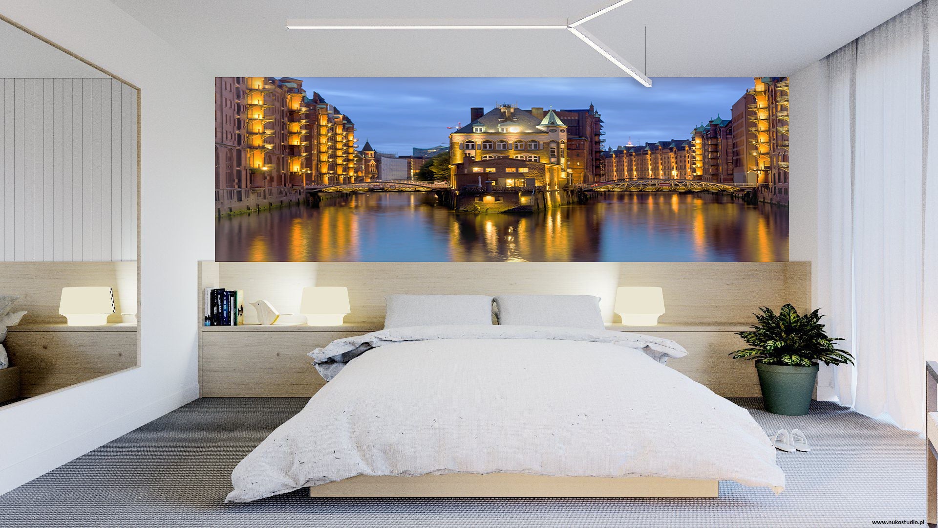 Fototapete Altstadt Kanal Wasser