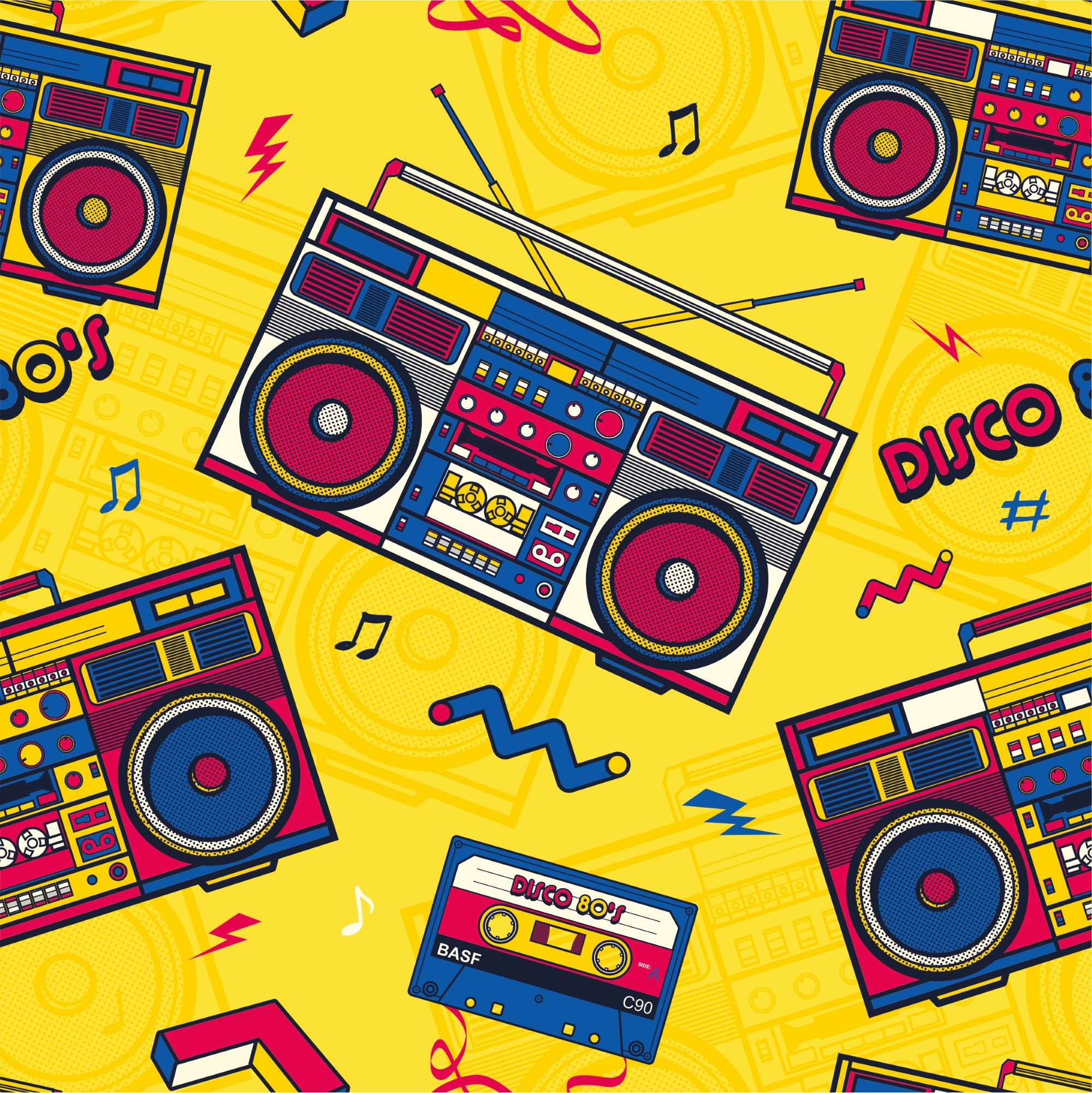 Fototapete Vintage Radio