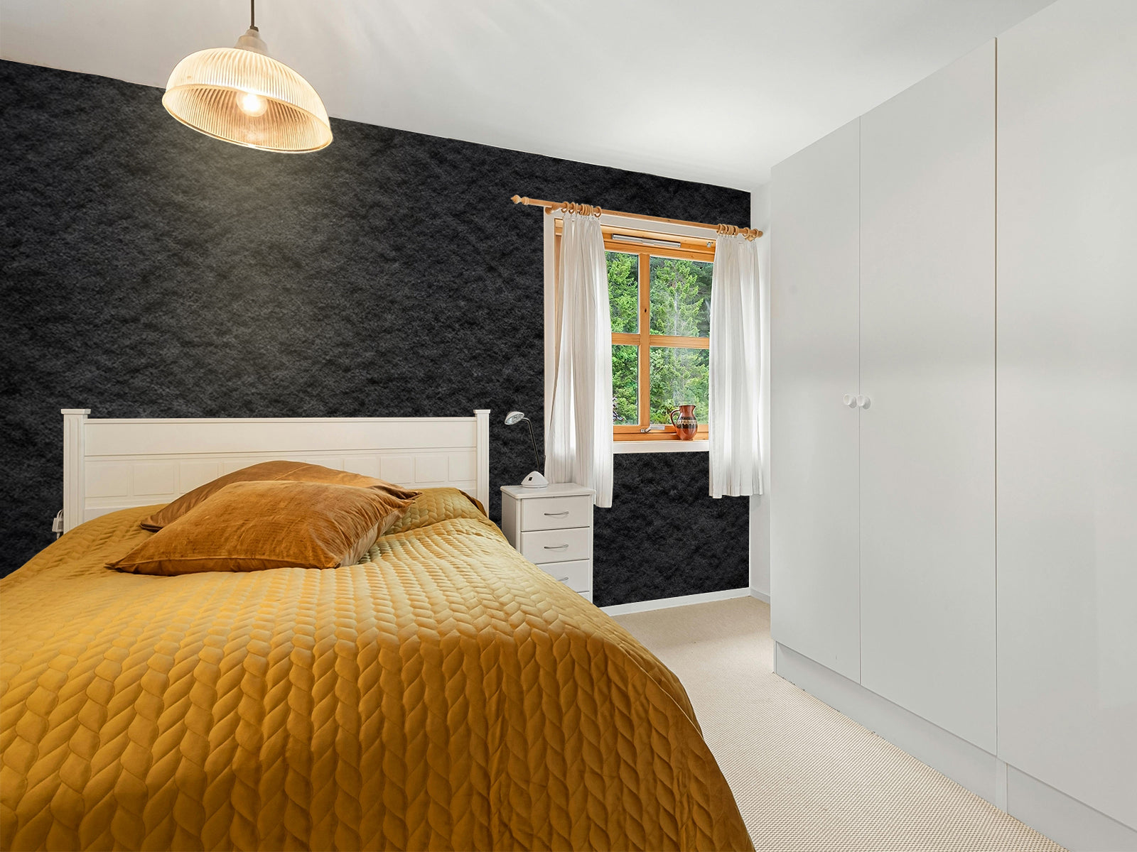 Fototapete Beton dunkelgrau