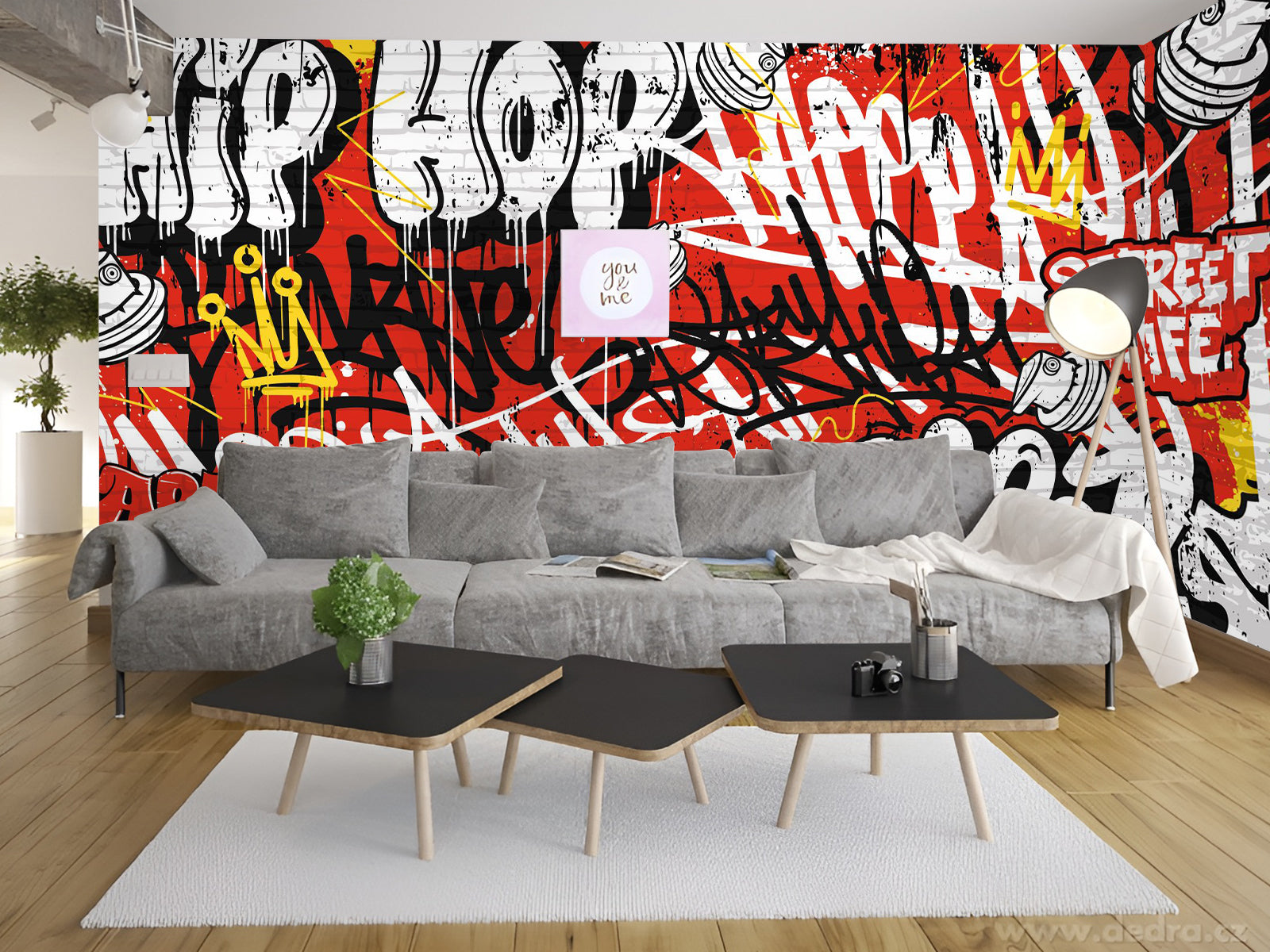 Fototapete Graffiti Hip Hop