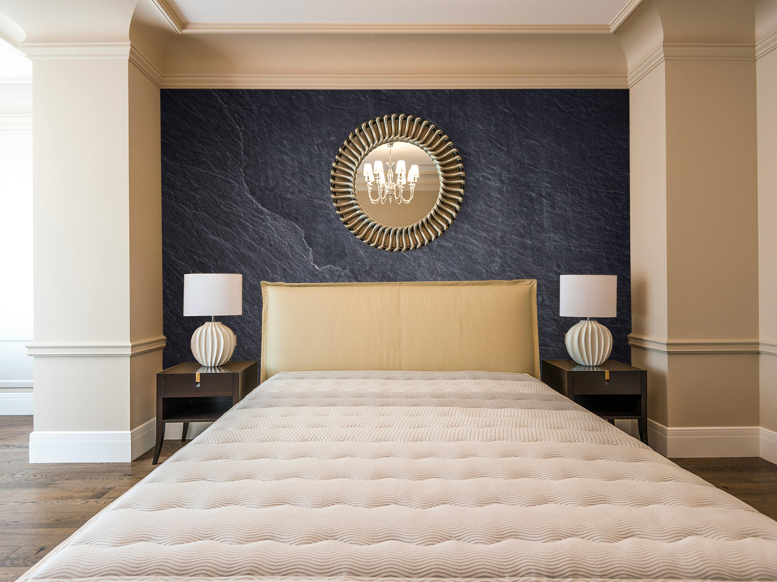 Fototapete Schiefer klassisch anthrazit