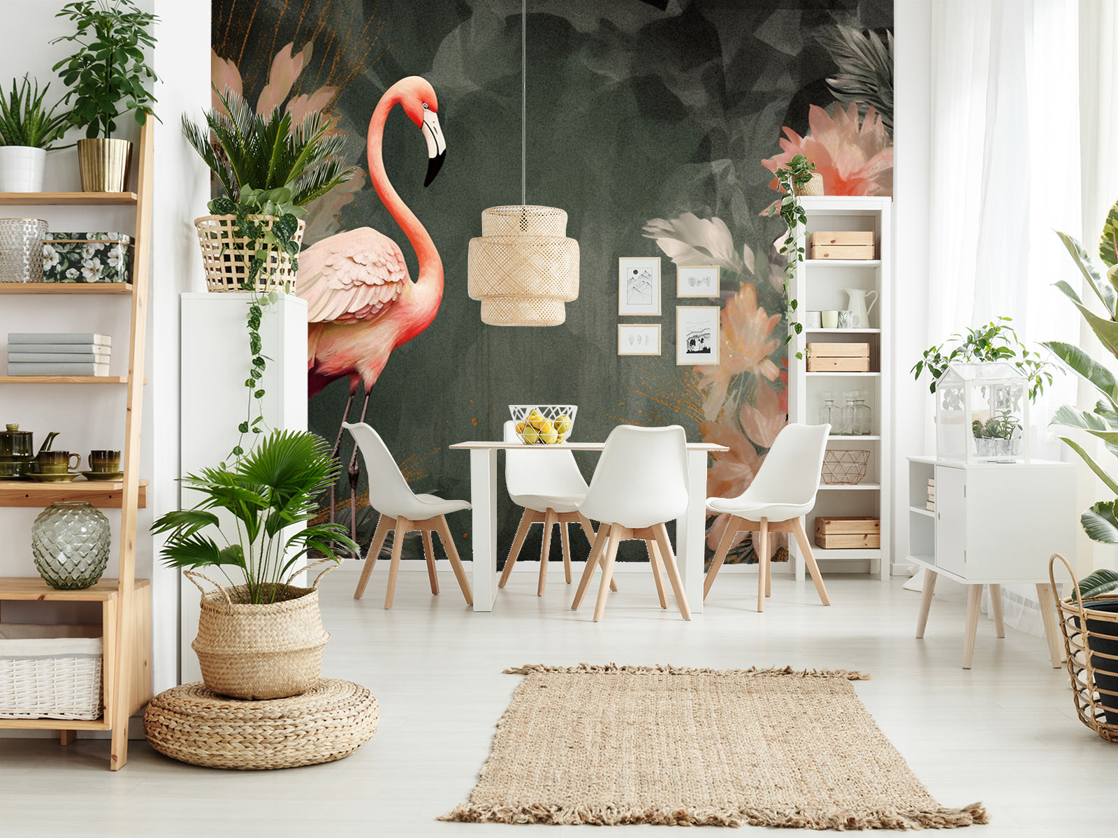 Fototapete Flamingo