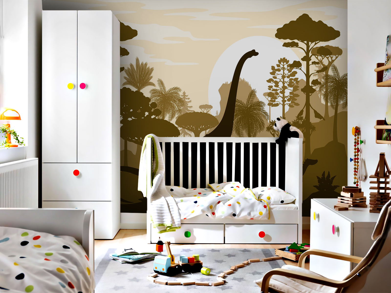 Fototapete Dinosaurier Schatten