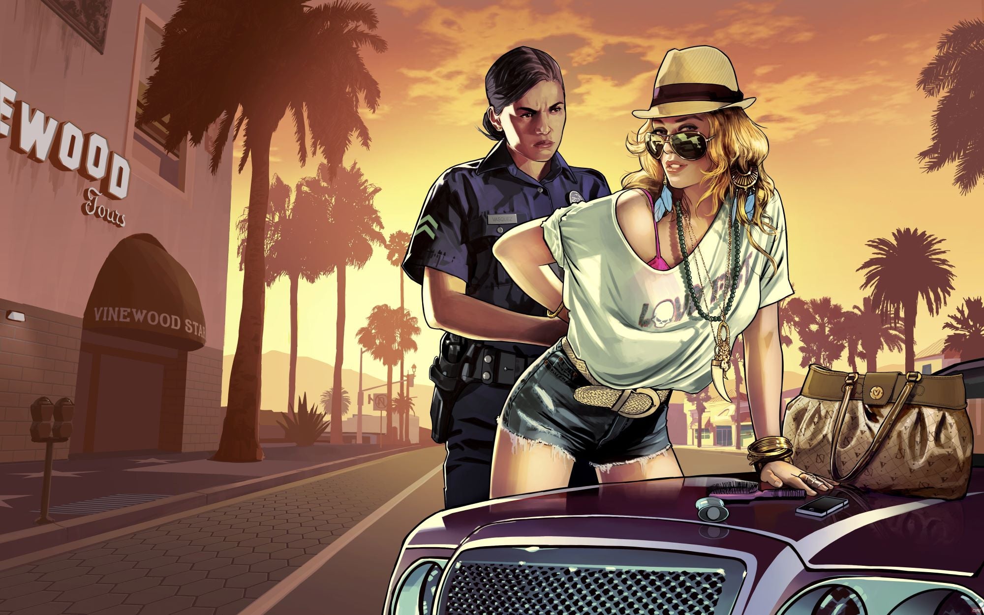 Fototapete GTA