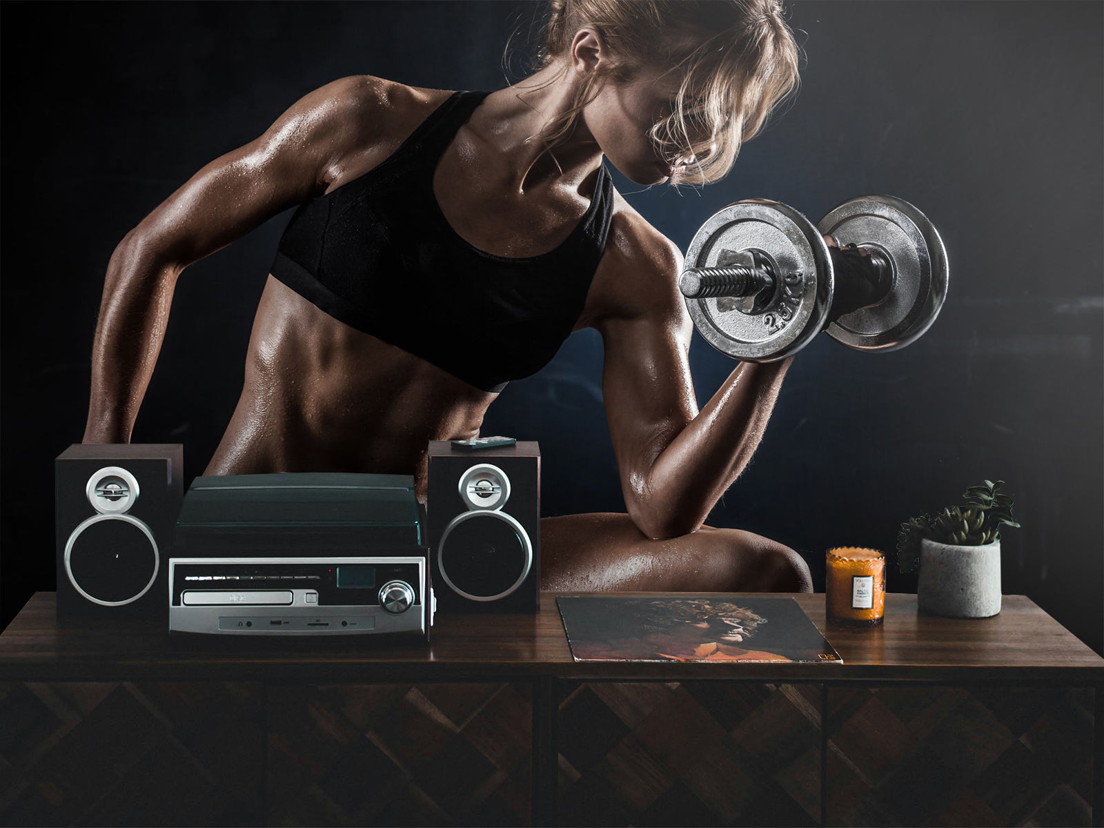 Fototapete Sport Frau