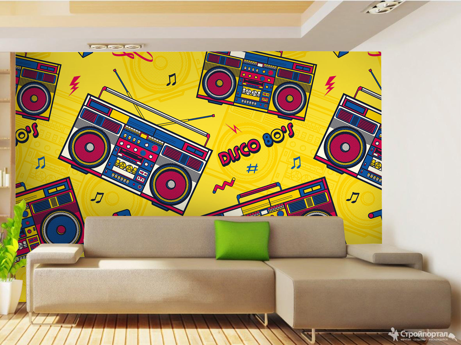 Fototapete Vintage Radio