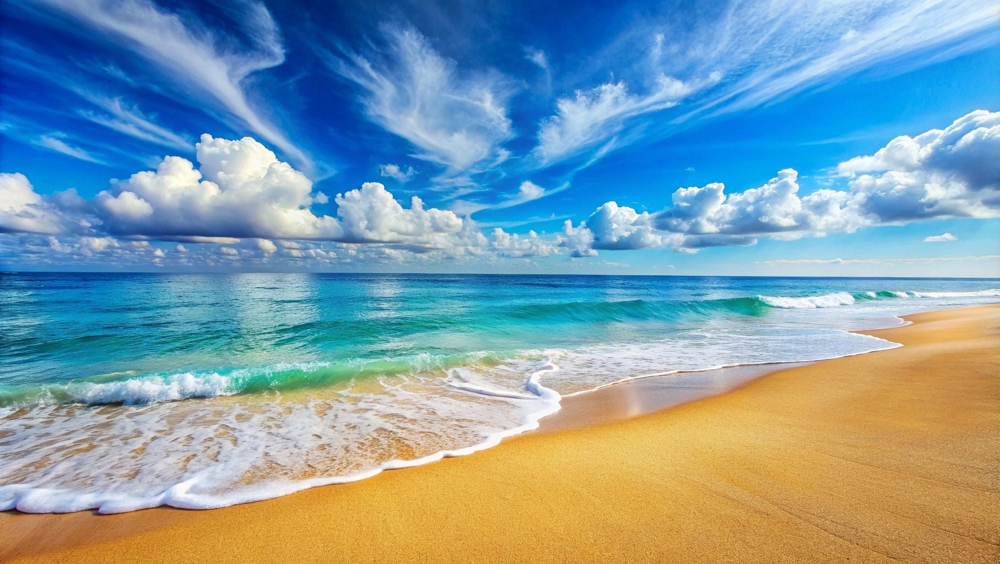 Fototapete Strandbild