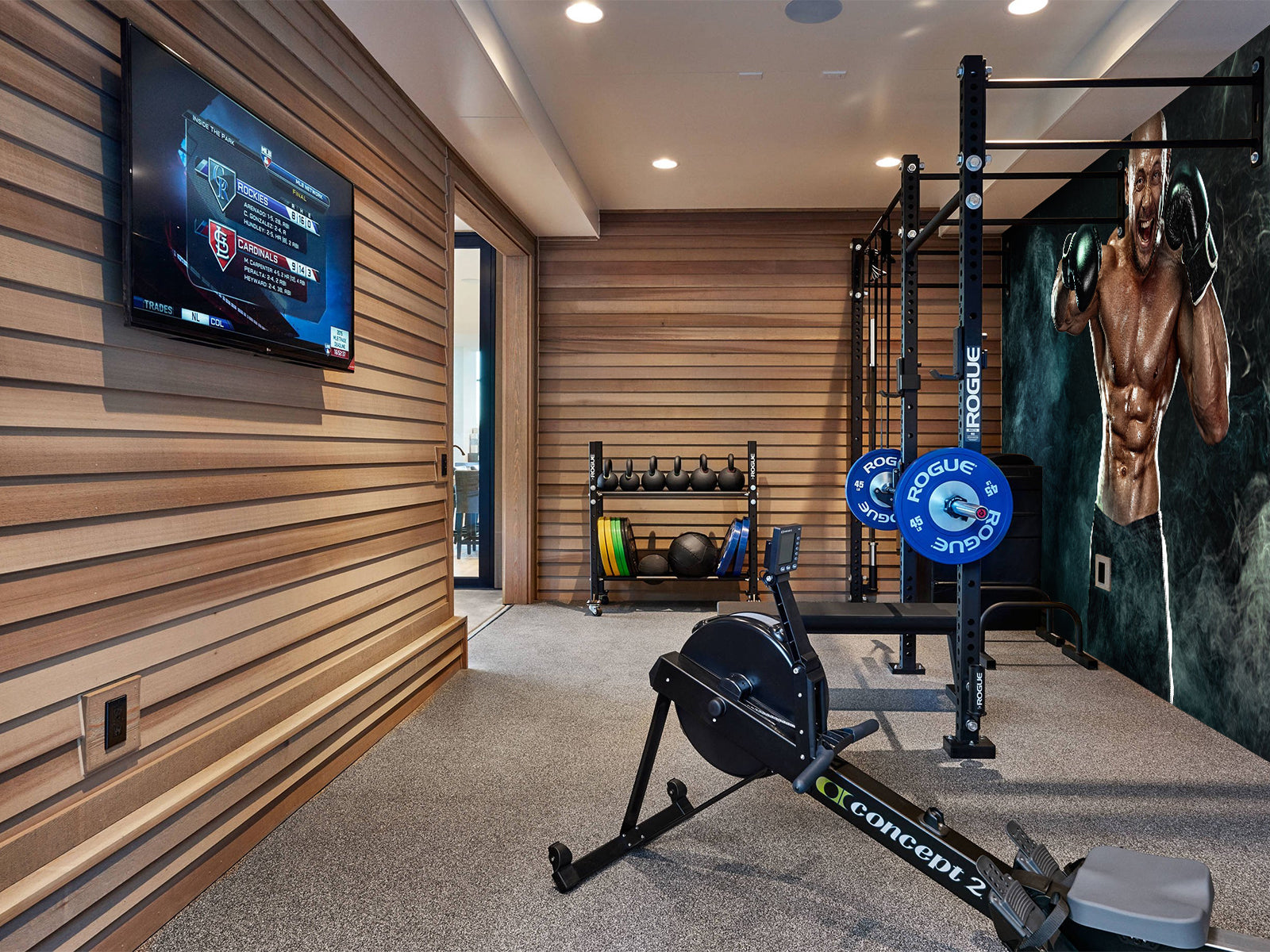 Fototapete Boxer Sport Fitness