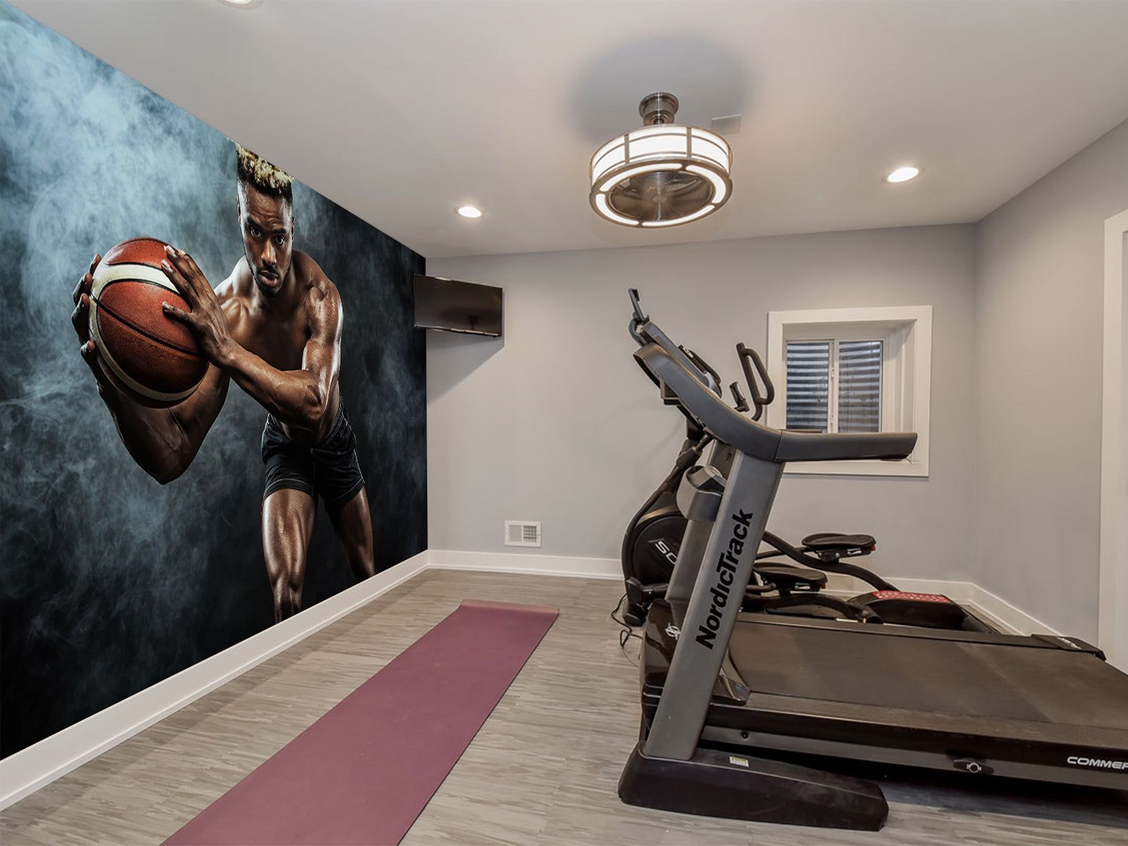 Fototapete Basketballer Sport
