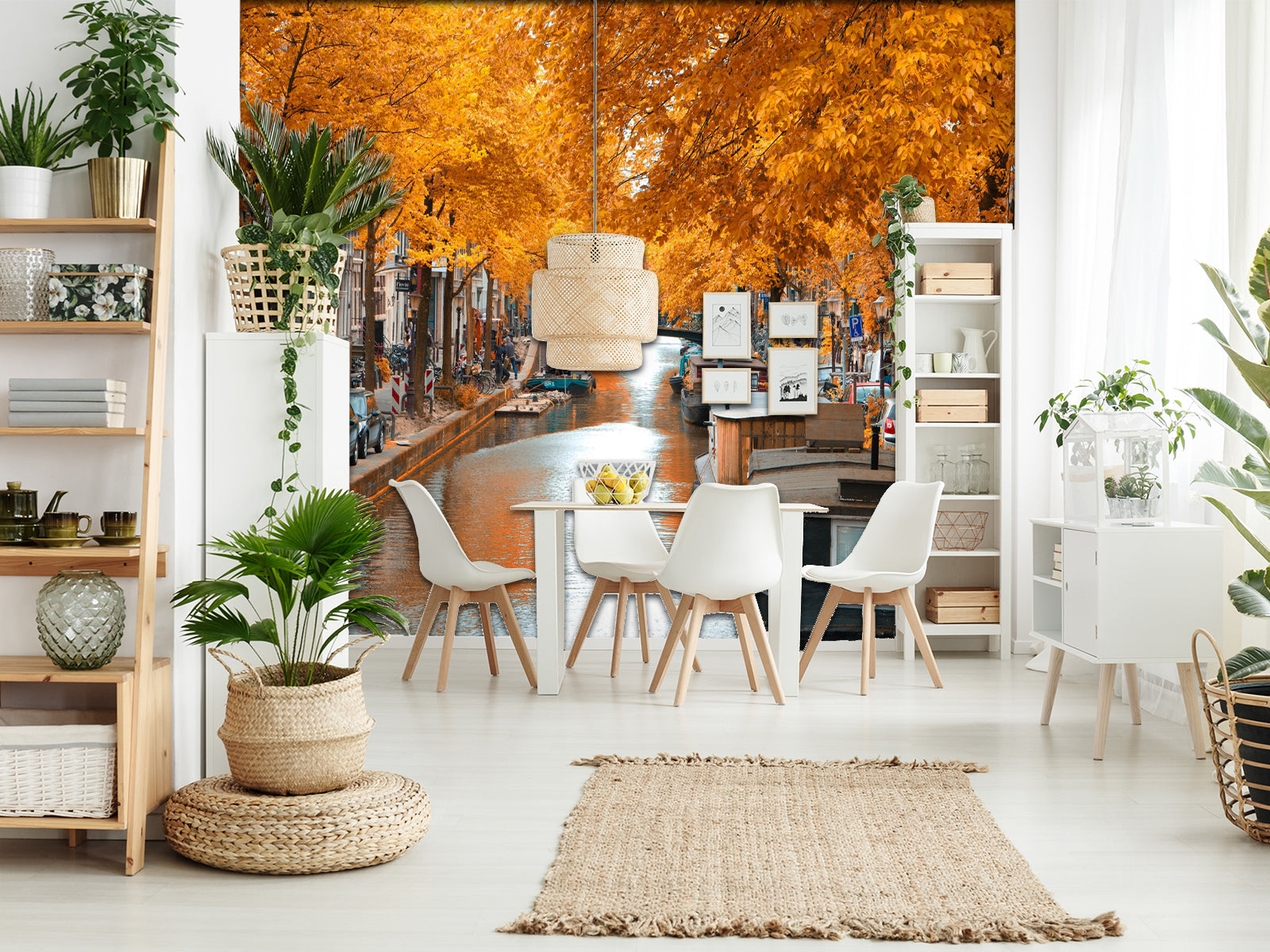 Fototapete Herbst in der Stadt