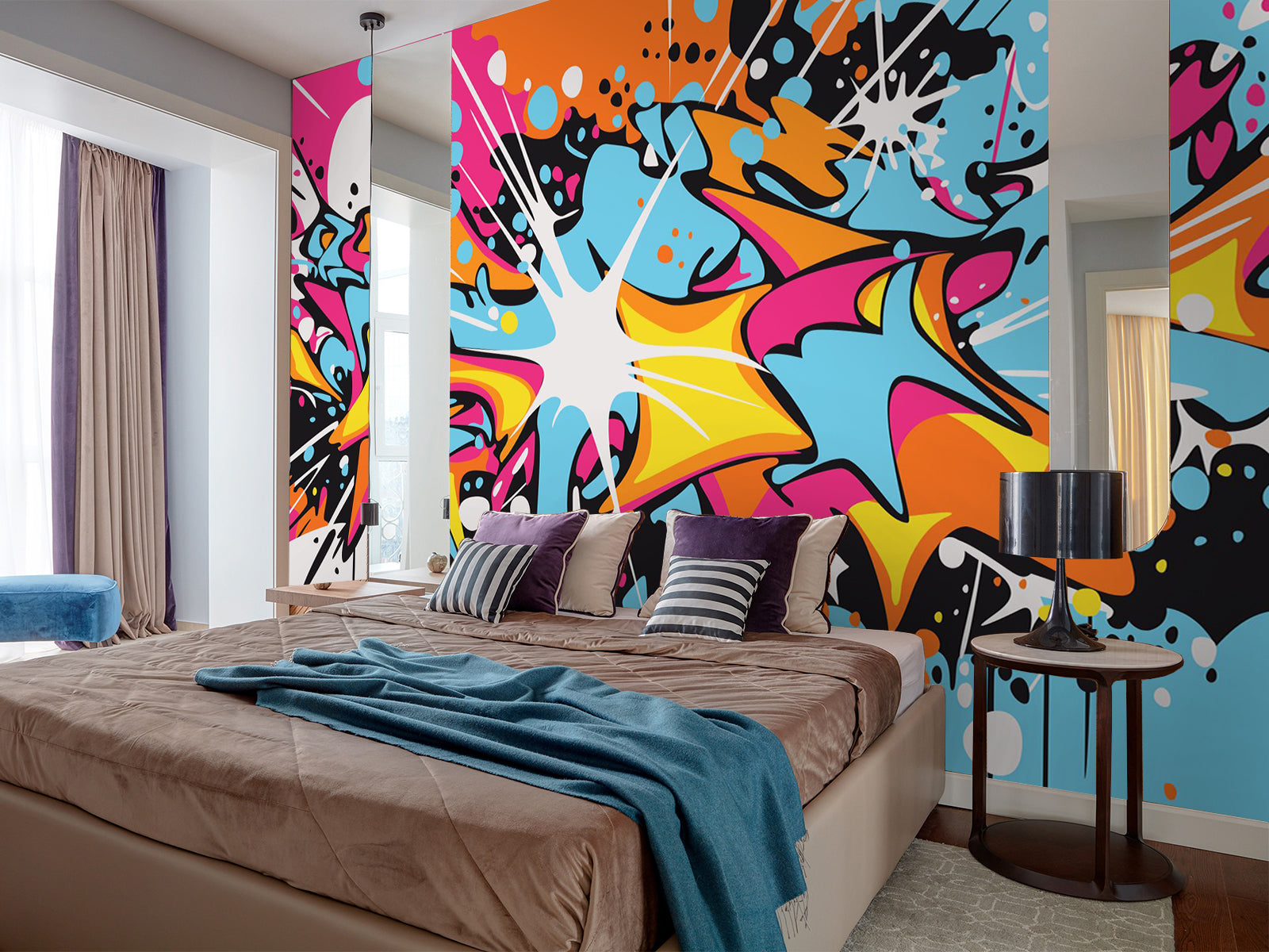 Fototapete Graffiti Splash
