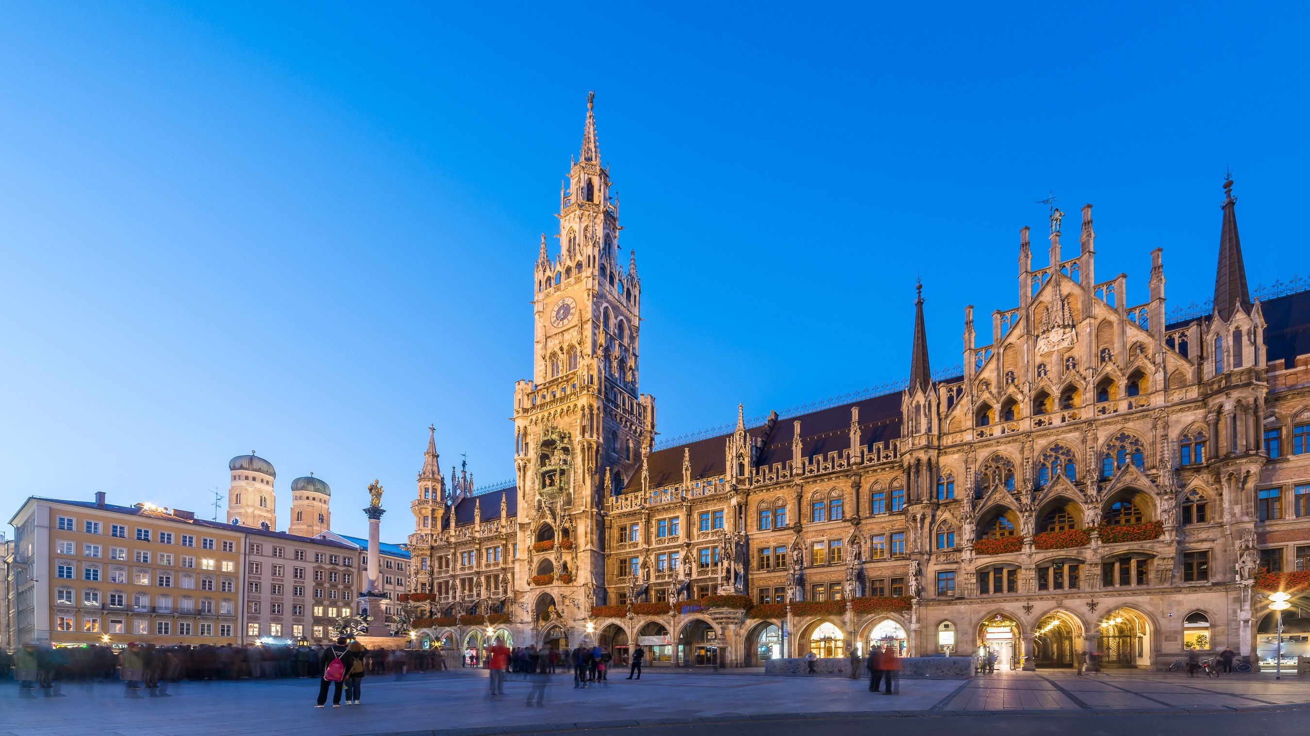 Fototapete Gebäude blauer Himmel