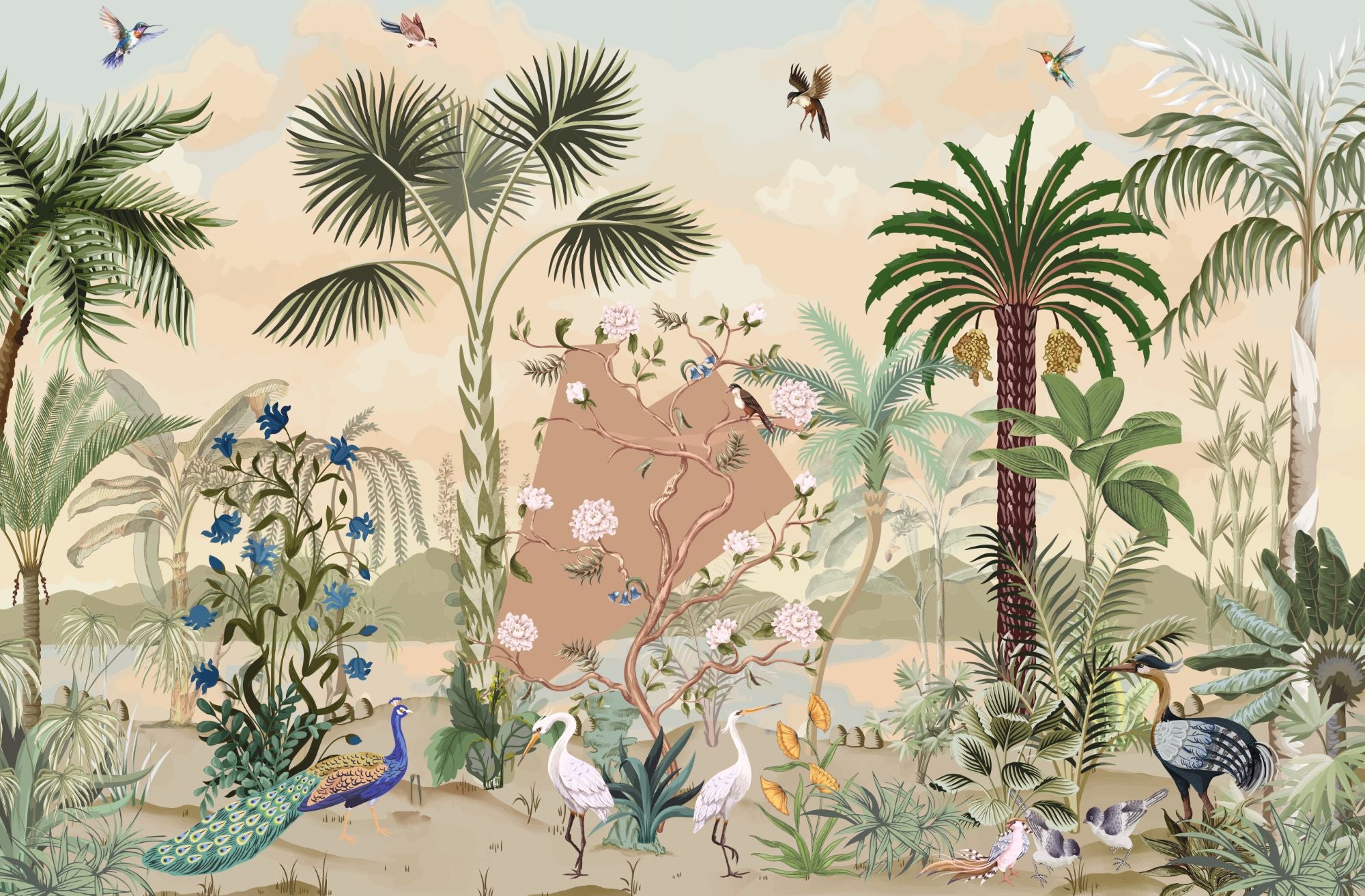 Fototapete Tierwelt Abstrakt