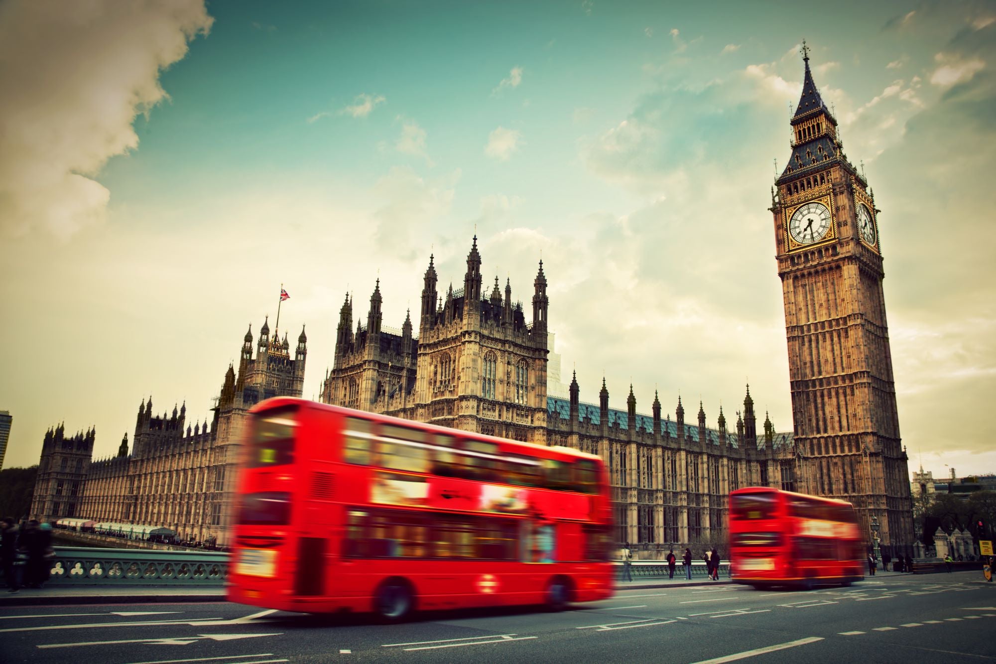 Fototapete Big Ben London am Abend
