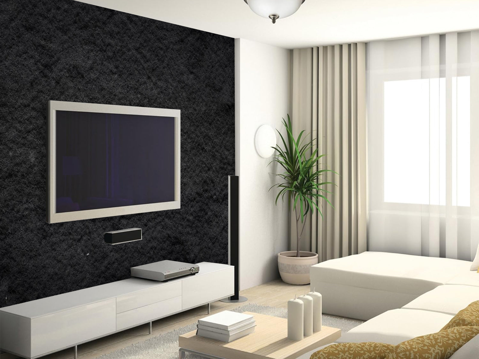 Fototapete Beton dunkelgrau