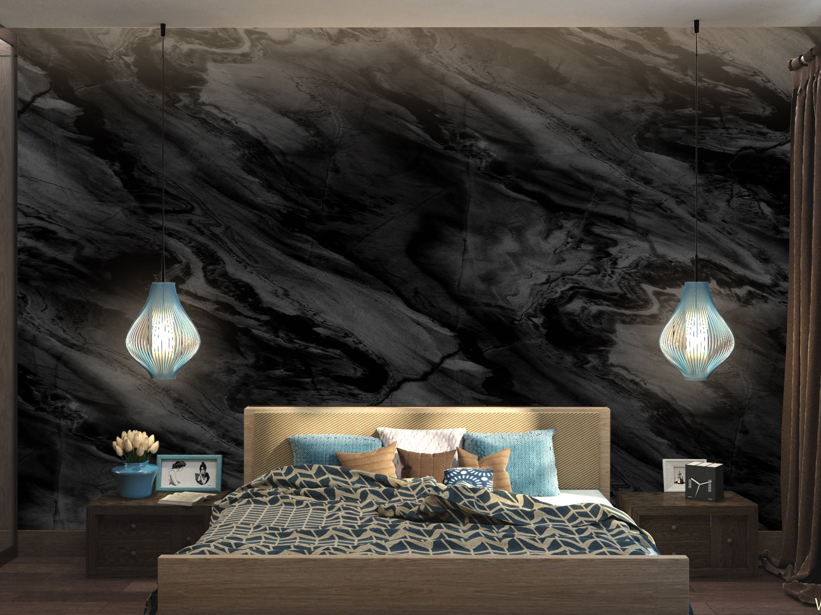 Fototapete Dunkel Rustikal