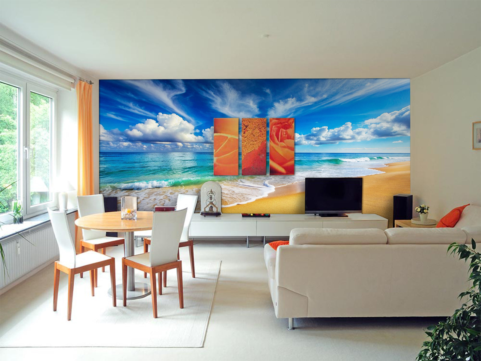 Fototapete Strandbild