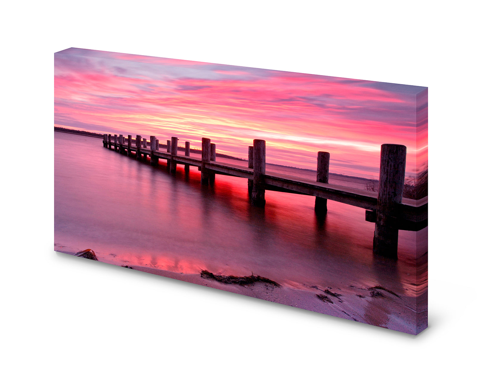pn0106-60x40-pinnwand-natur-steg-morgenrott7de6hllie4ef