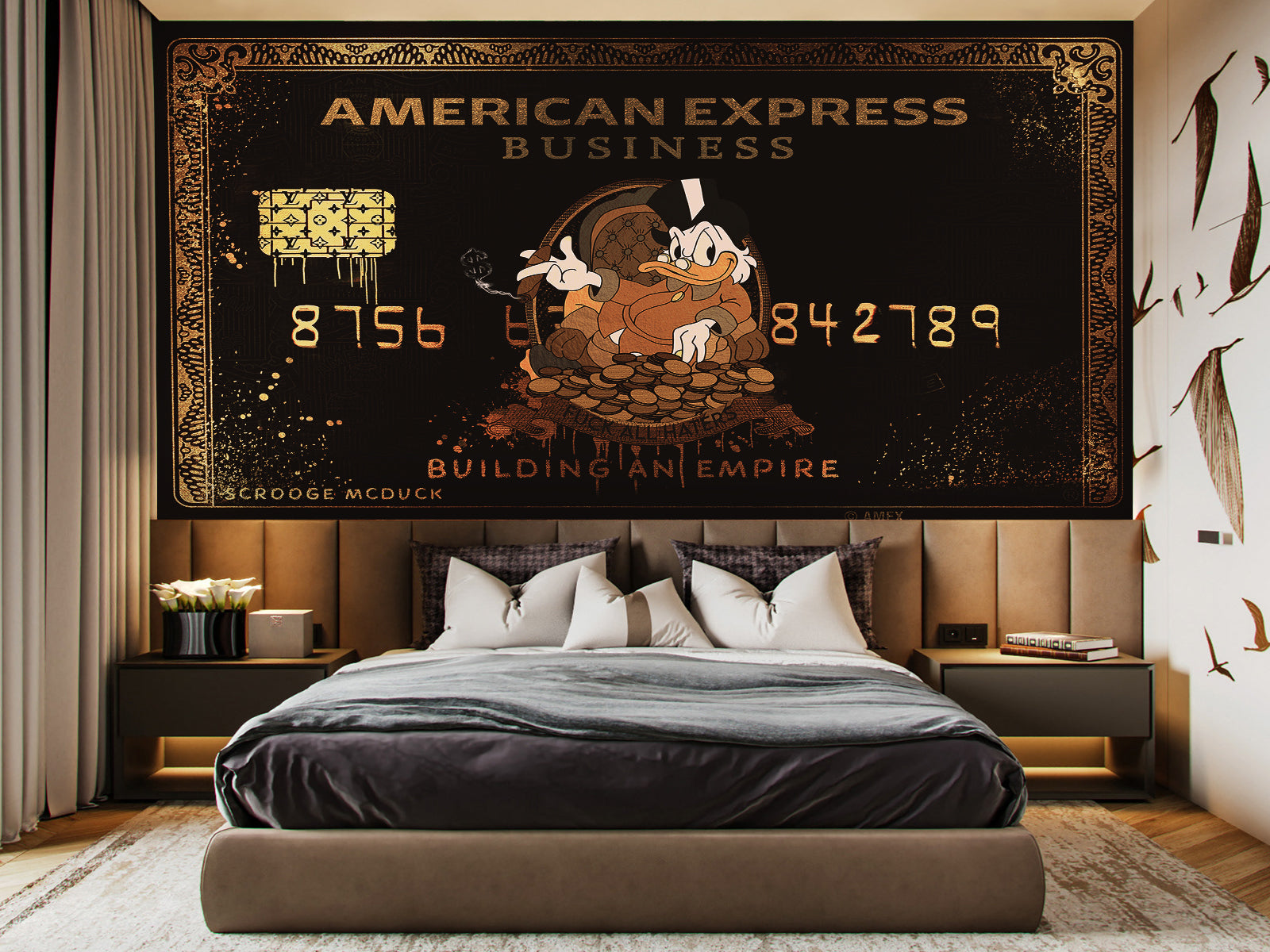 Fototapete SCROOGE EXPRESS CARD