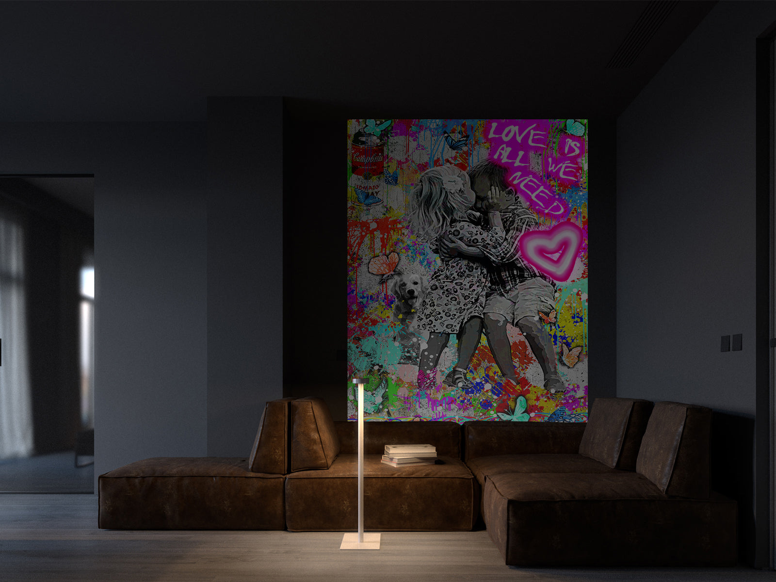 Vlies Tapete XXL Poster Fototapete LOVE KIDS
