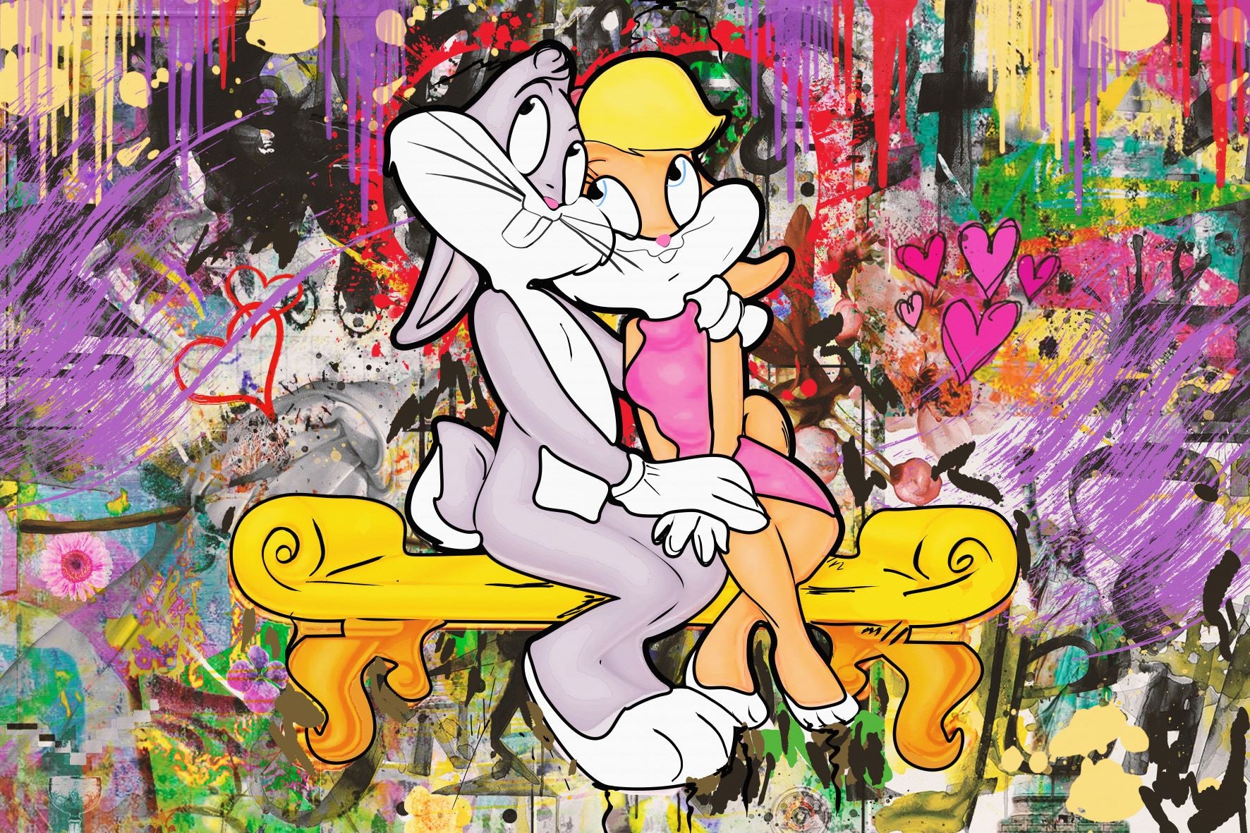 Fototapete BUNNY DATE