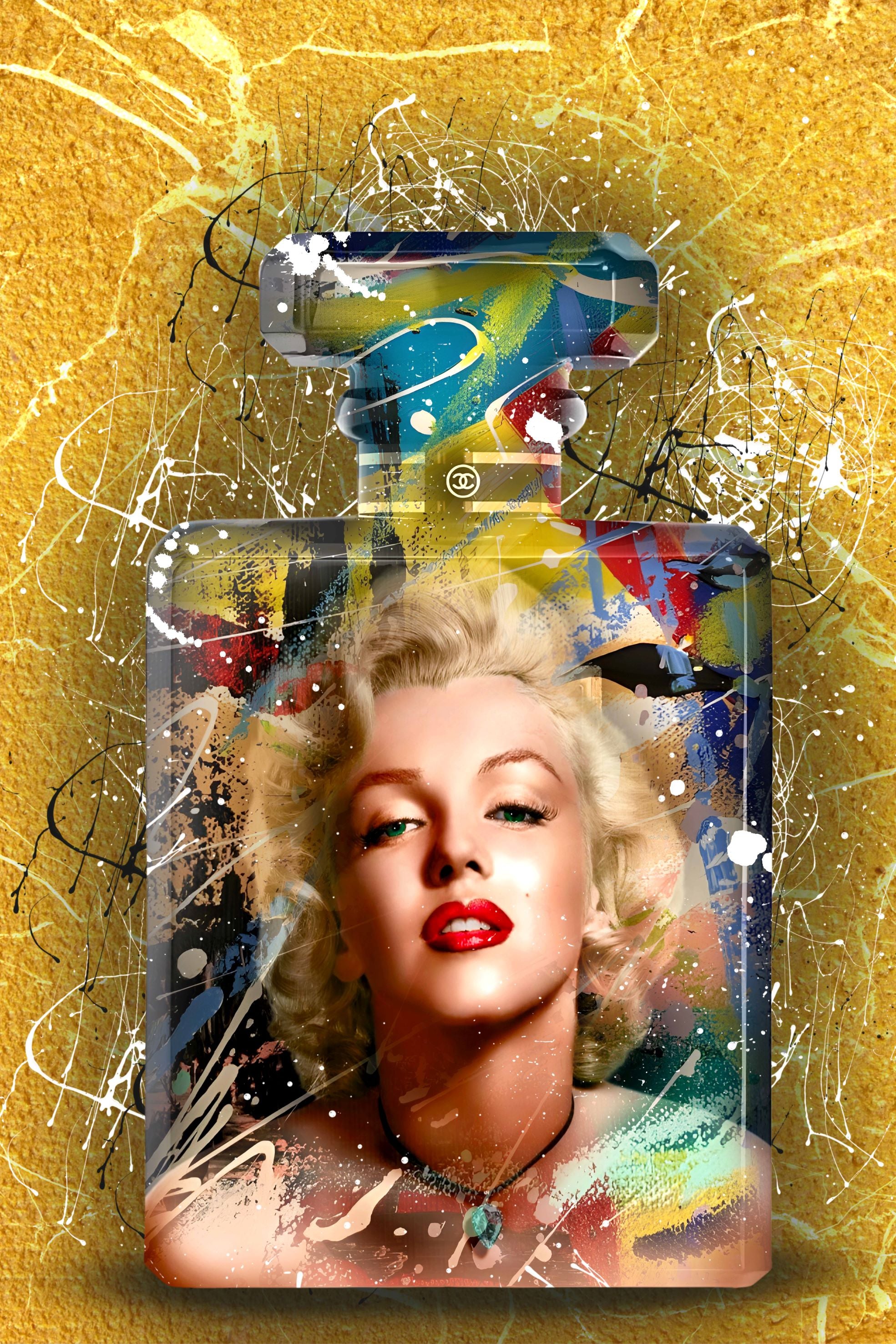 Vlies Tapete XXL Poster Fototapete MARILYN MONROE PERFUME