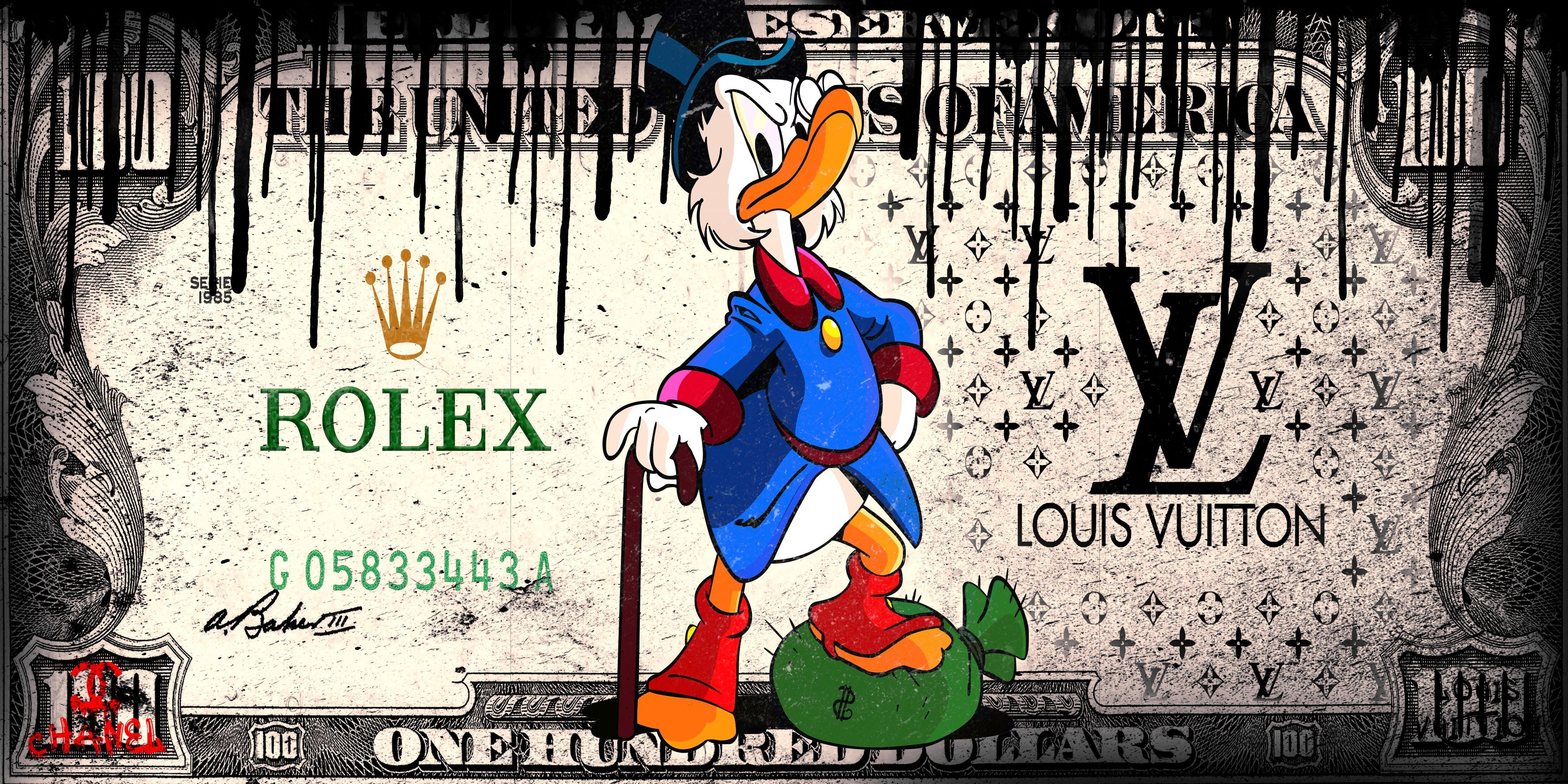 Fototapete SCROOGE DOLLAR BILL