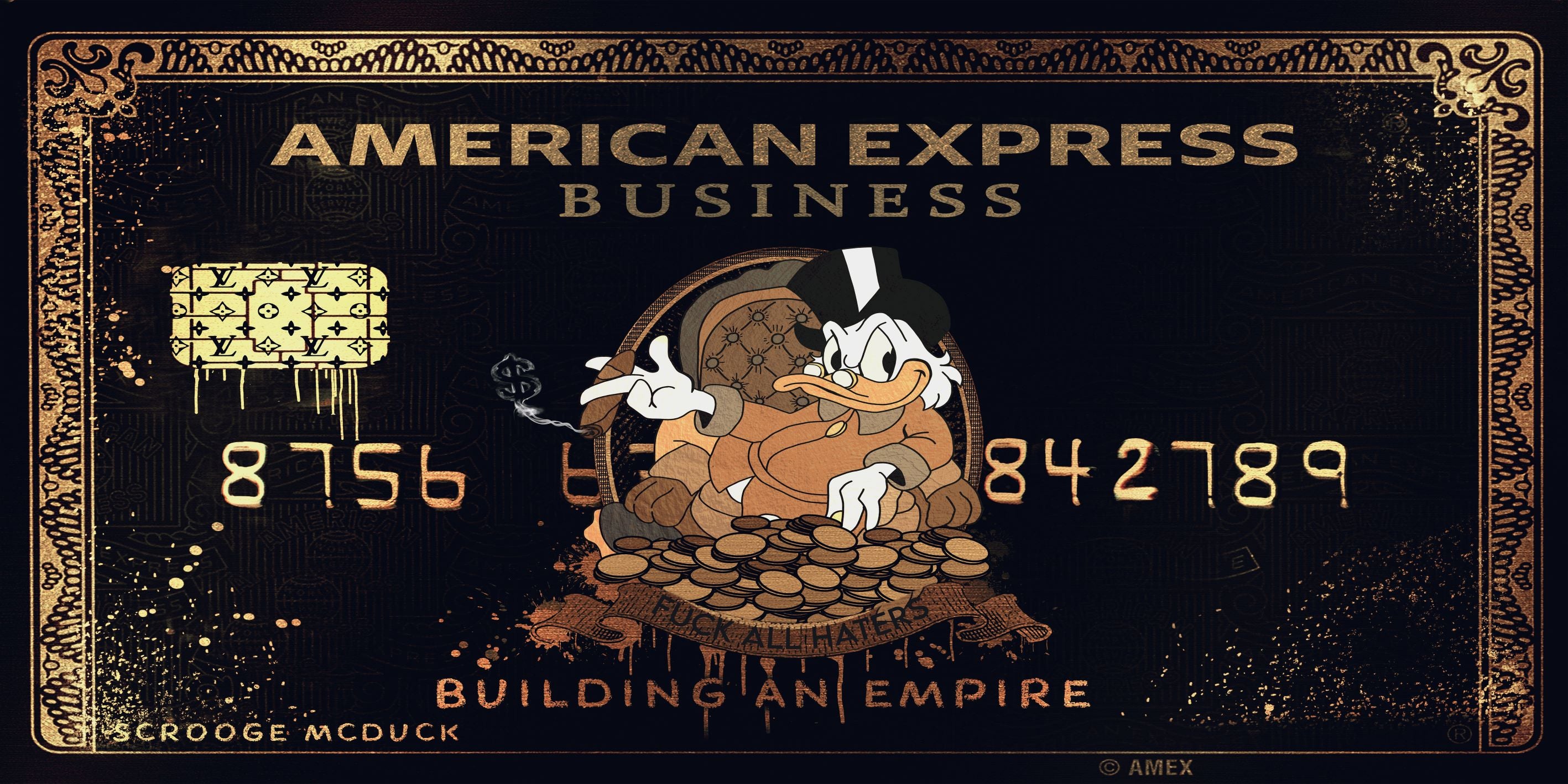 Fototapete SCROOGE EXPRESS CARD