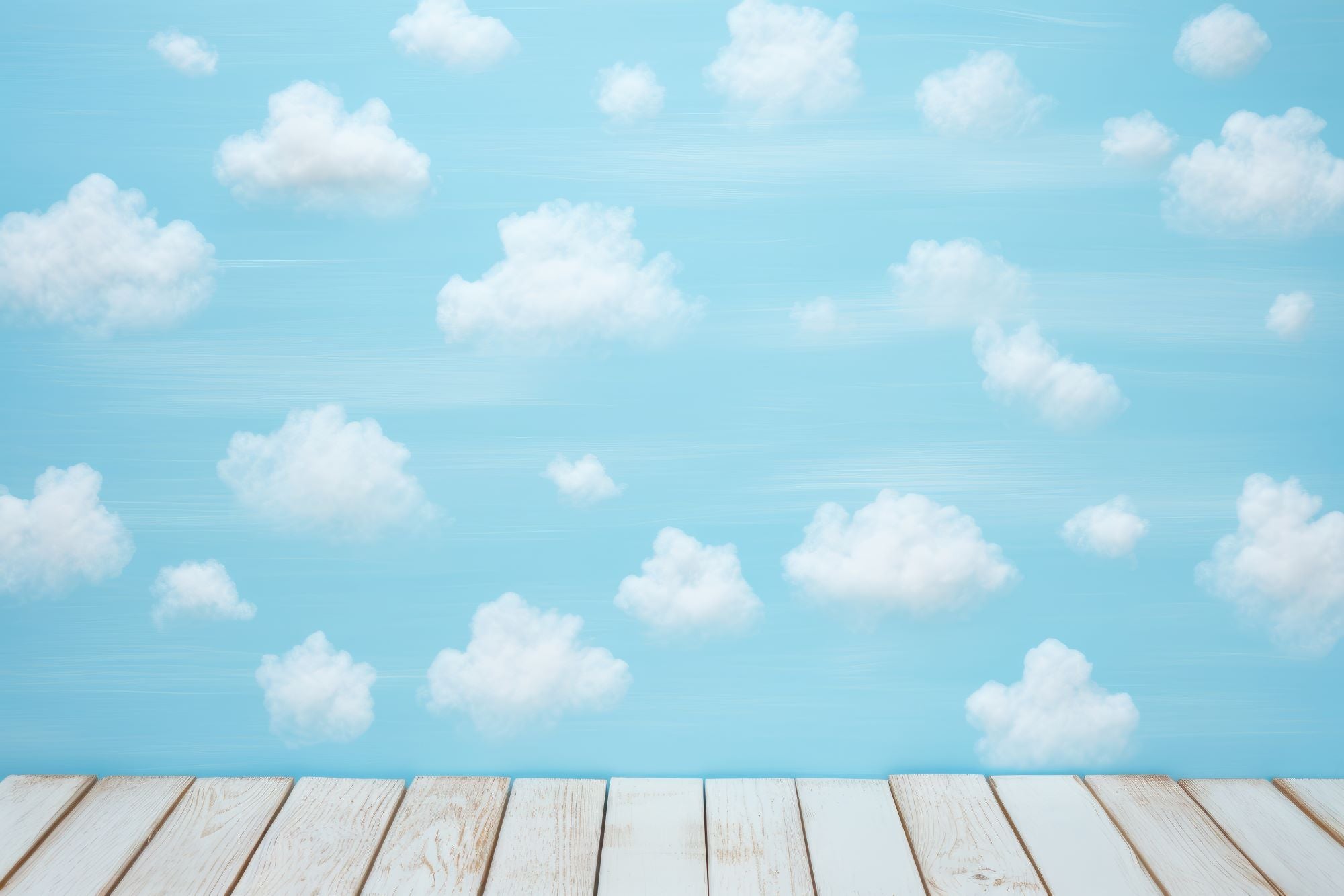 Vlies Tapete XXL Poster Fototapete Himmel Wolke Blau