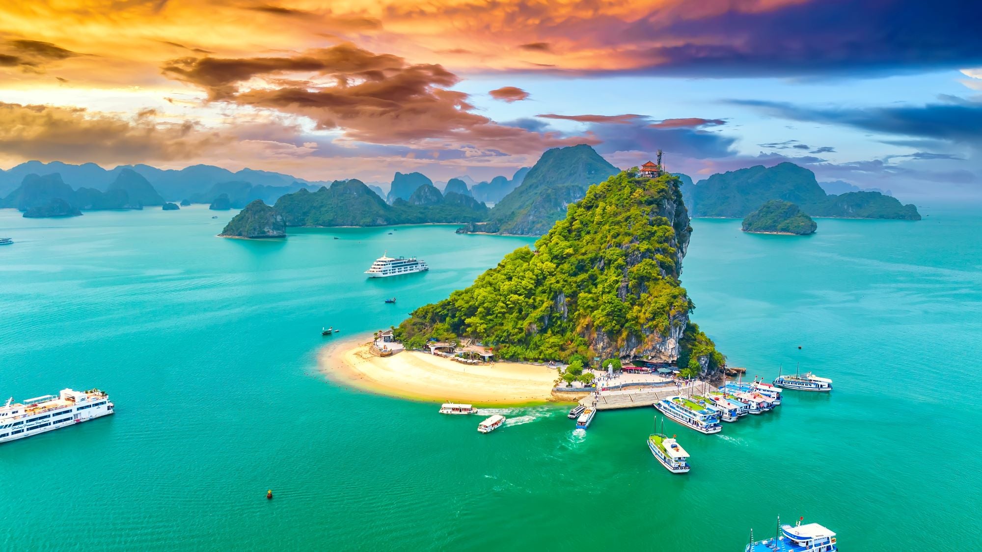 Vlies Tapete XXL Poster Fototapete Thailand Meer